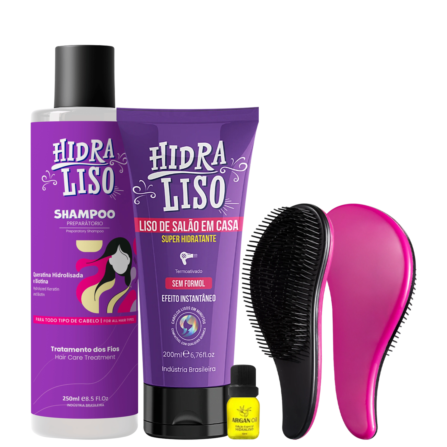 Progressiva Organica Hidraliso Alisante 200ml +Shampoo 250ml