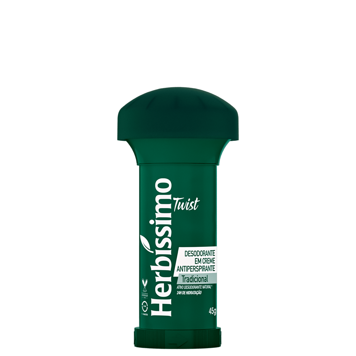 Herbíssimo Twist BioProtect Tradicional - Creme Desodorante Antiperspirante 45g