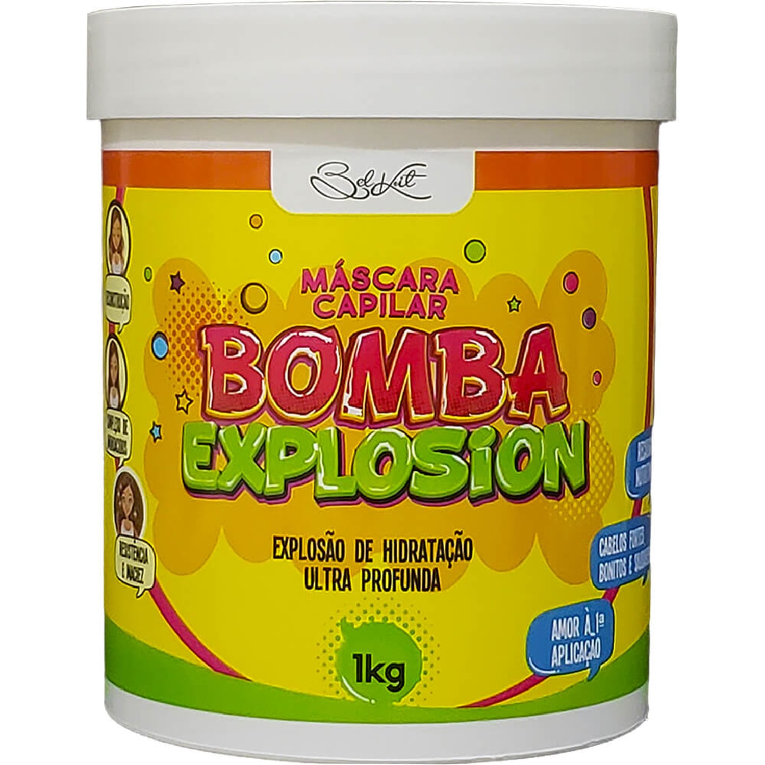 Belkit Bomba Explosion Hidratação Ultra Profunda - Máscara Capilar 1kg