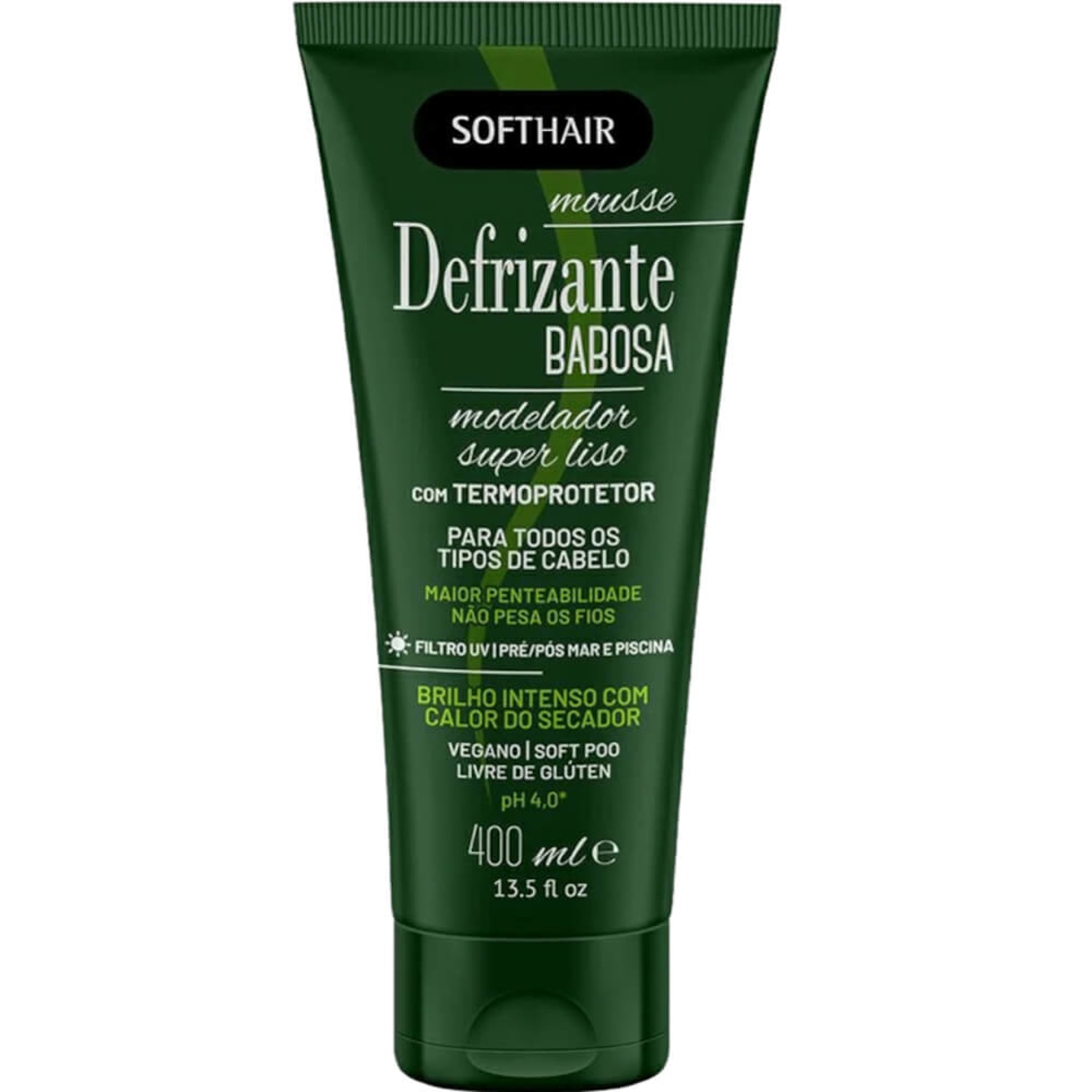 Soft Hair Babosa - Mousse Defrizante 400ml