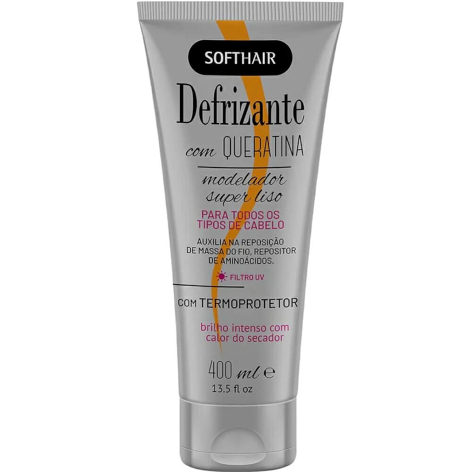 Soft Hair Com Queratina - Mousse Defrizante 400ml