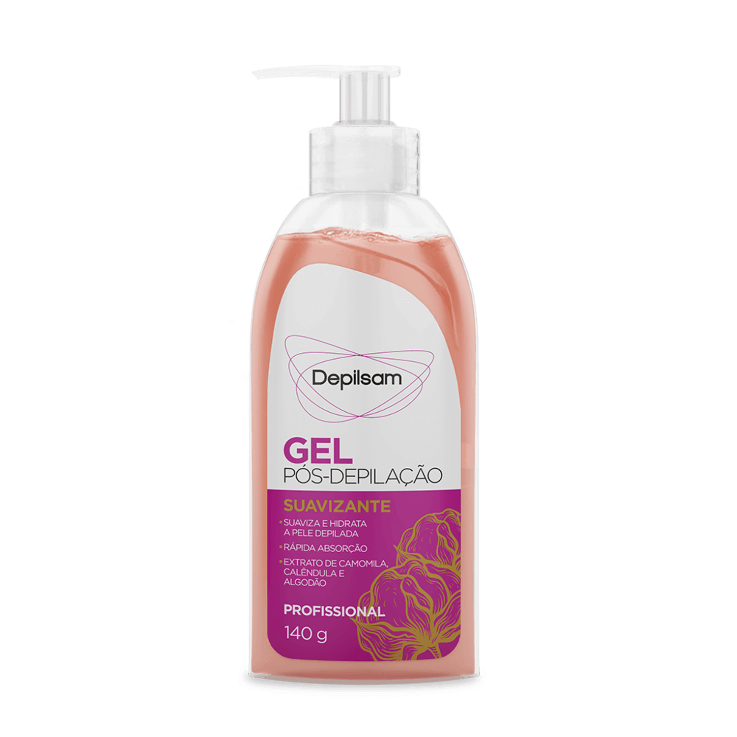 Depilsam Suavizante - Gel Pós-Depilatório 140g