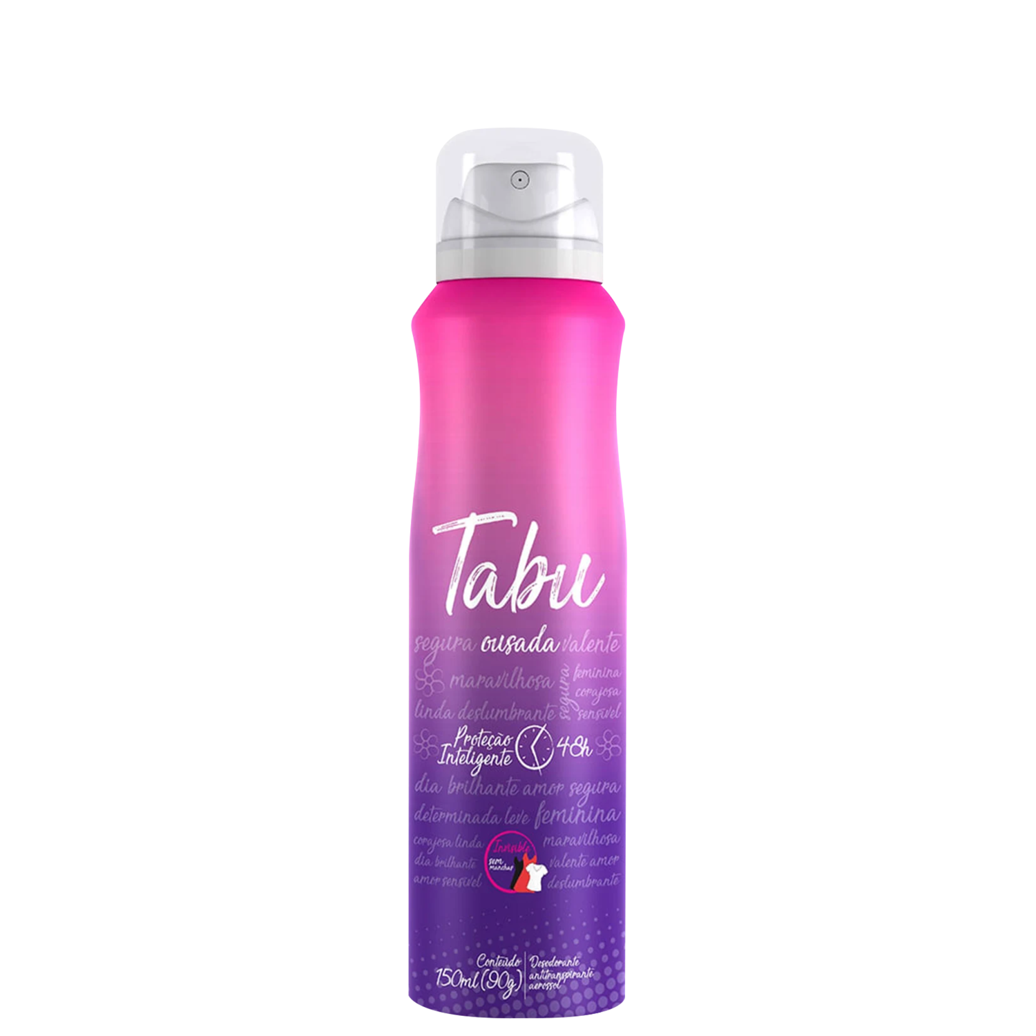 Tabu Ousada - Desodorante Antitranspirante Aerossol 150ml