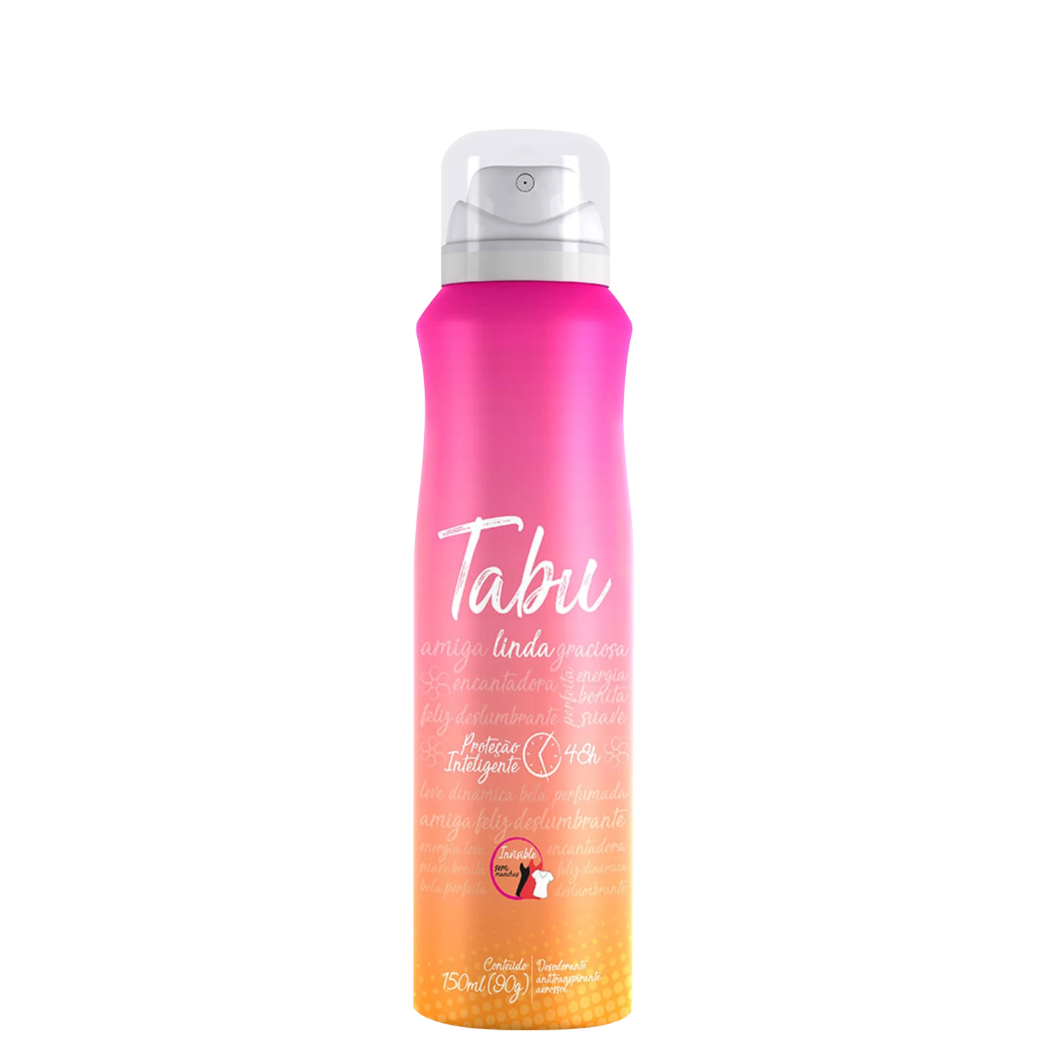Tabu Linda - Desodorante Antitranspirante Aerossol 150ml