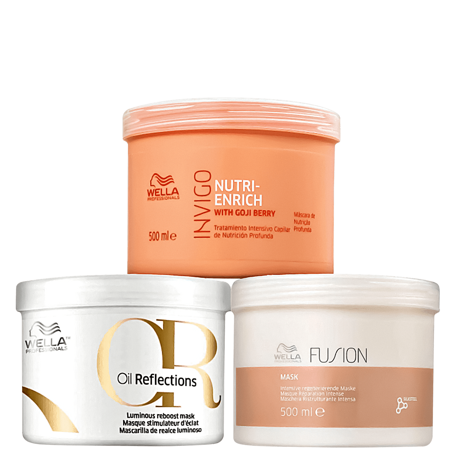 Kit Wella Professionals Cronograma Home Care Pro Fashion (3 Produtos)