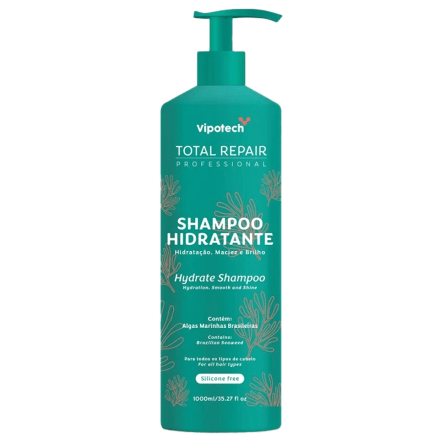 Vipotech Total Repair - Shampoo Hidratante 1L