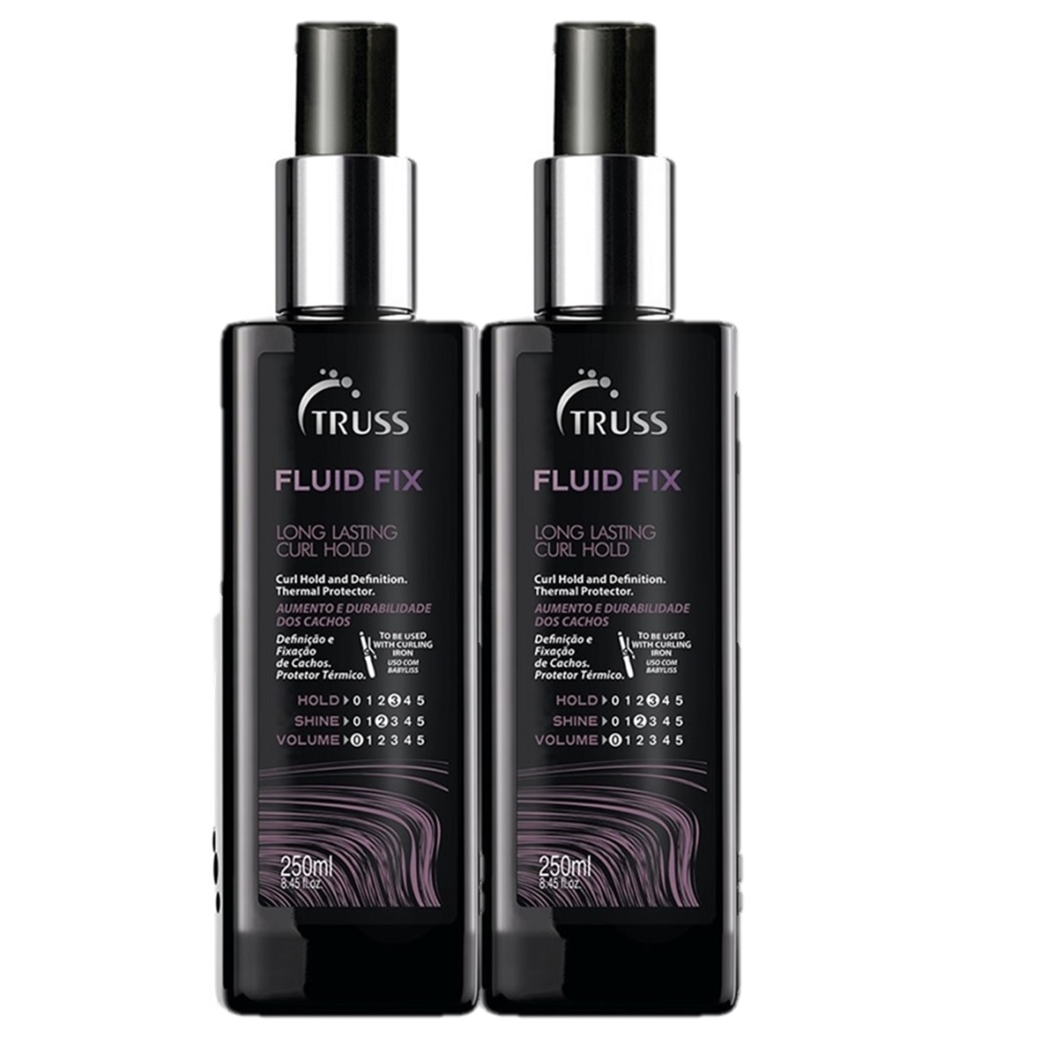 Kit Truss Fluid Fix Ativador de Cachos (2 Unidades)