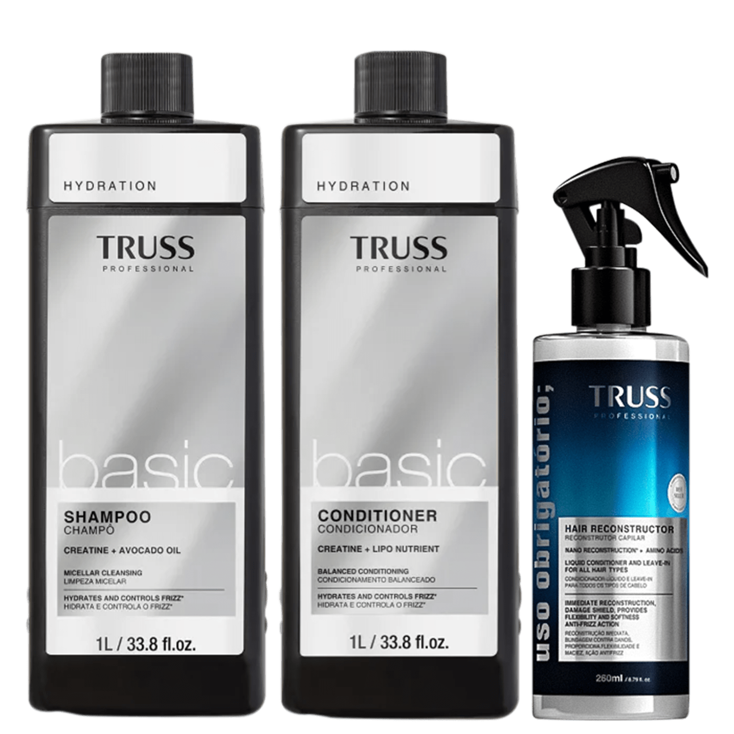 Kit TRUSS Basic + Uso Obrigatório Trio (3 Produtos)