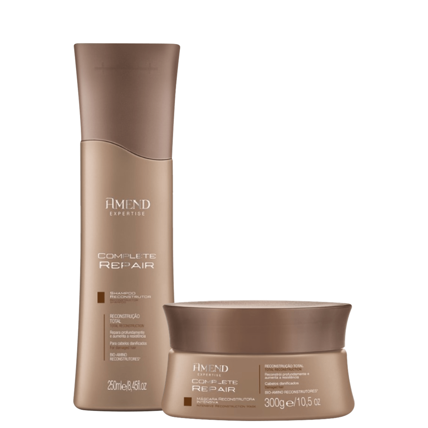 Kit Shampoo e Máscara Expertise Complete Repair - Amend