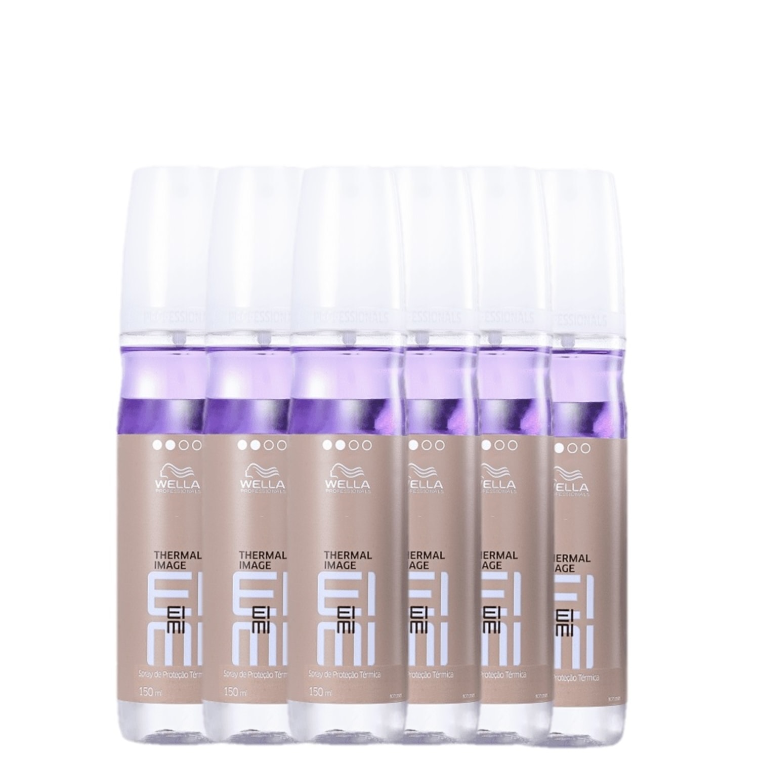 Kit Wella Professionals EIMI Thermal Image - Protetor Térmico 6x150ml
