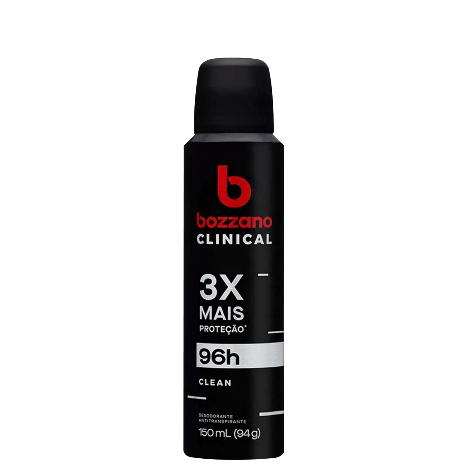 Bozzano Clinical Clean - Desodorante Aerossol Masculino 150ml