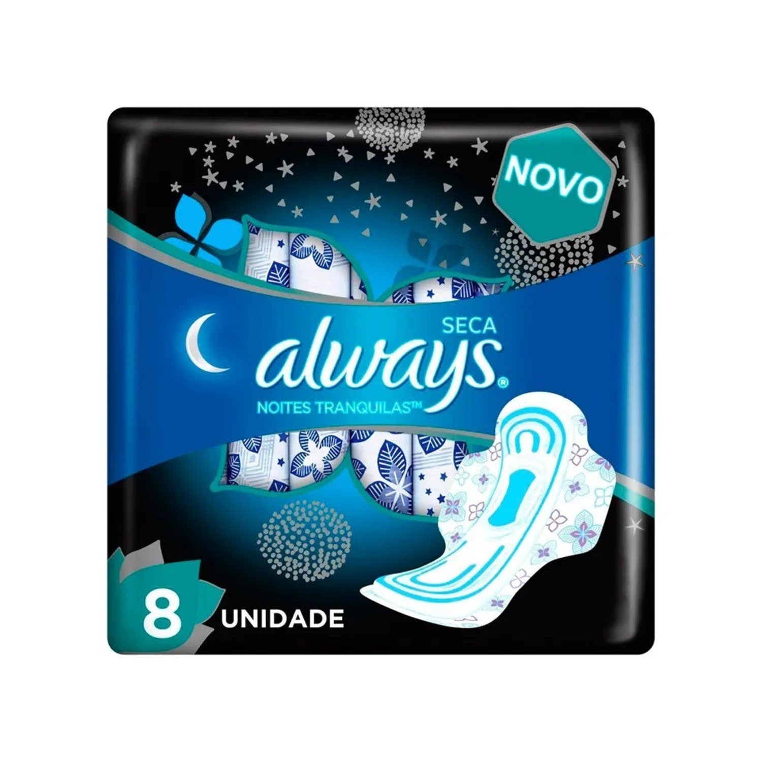 Absorvente Always Com Abas Noturno Seca C/8Un mes 11