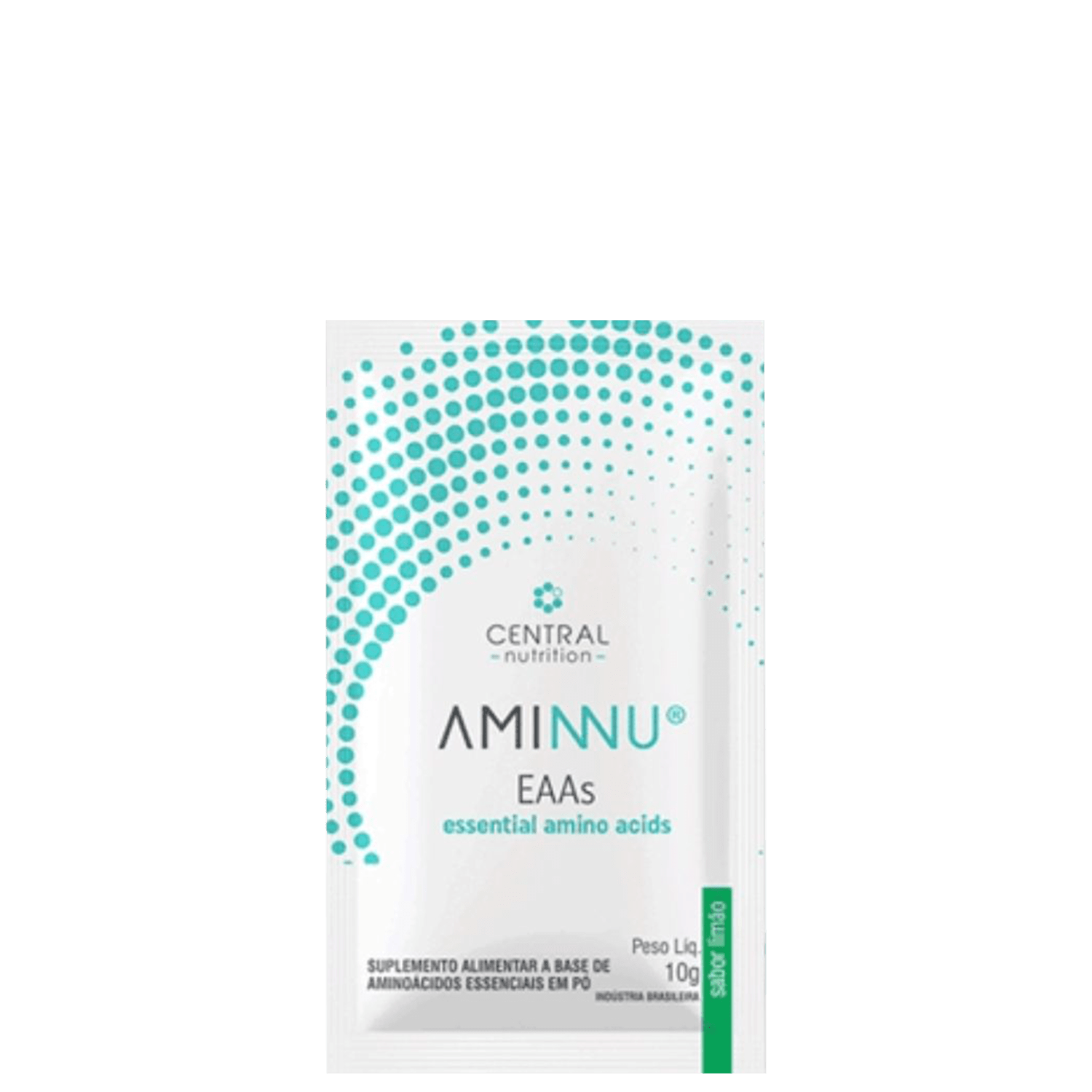 Central Nutrition Aminnu Limão - Suplemento Alimentar (30 sachês x 10g)