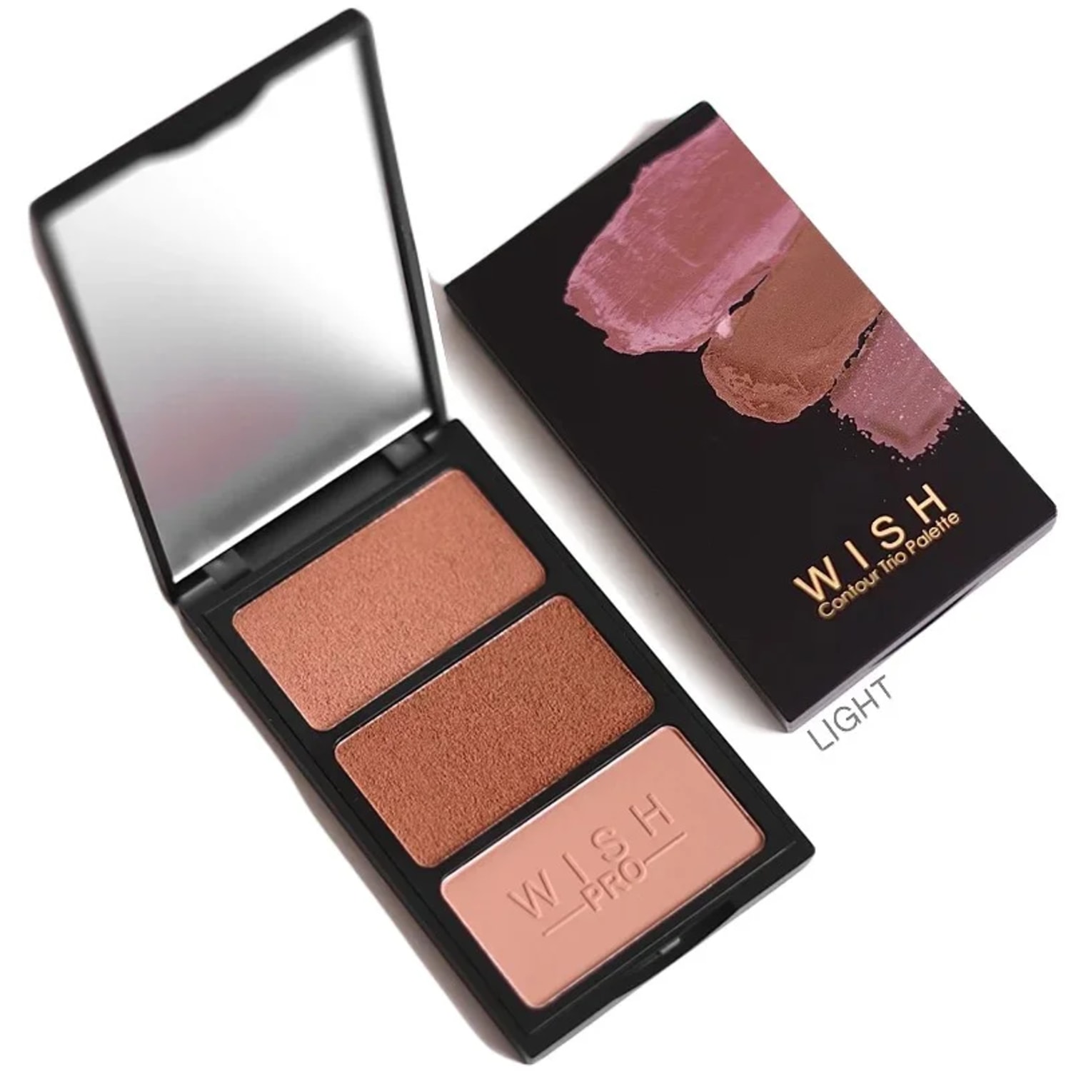 Michelly Palma MakeUp by Indice Tokyo WishPro Contour Trio Palette Light - Paleta de Contorno 9g