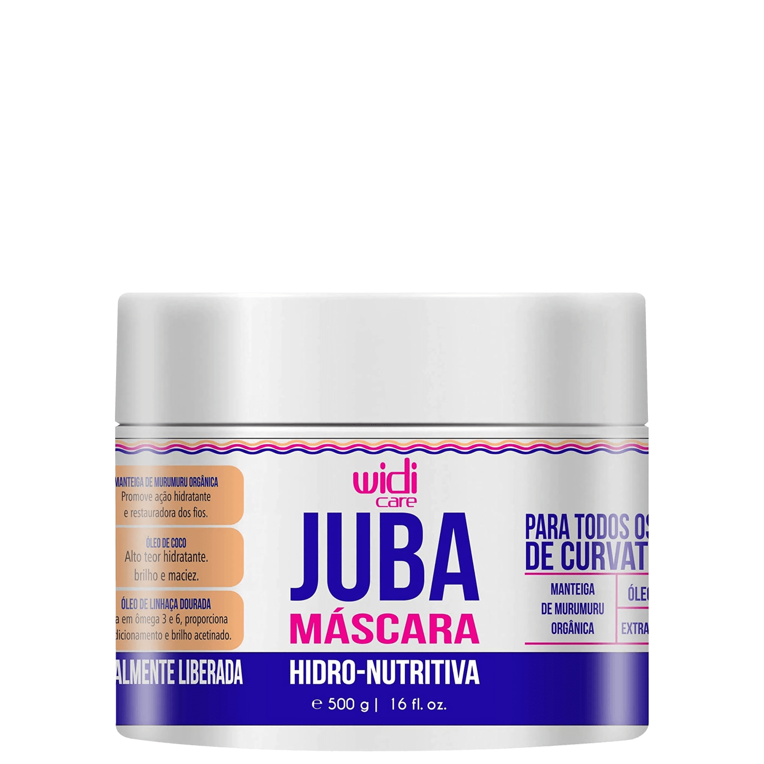Widi Care Juba - Máscara Capilar 500g