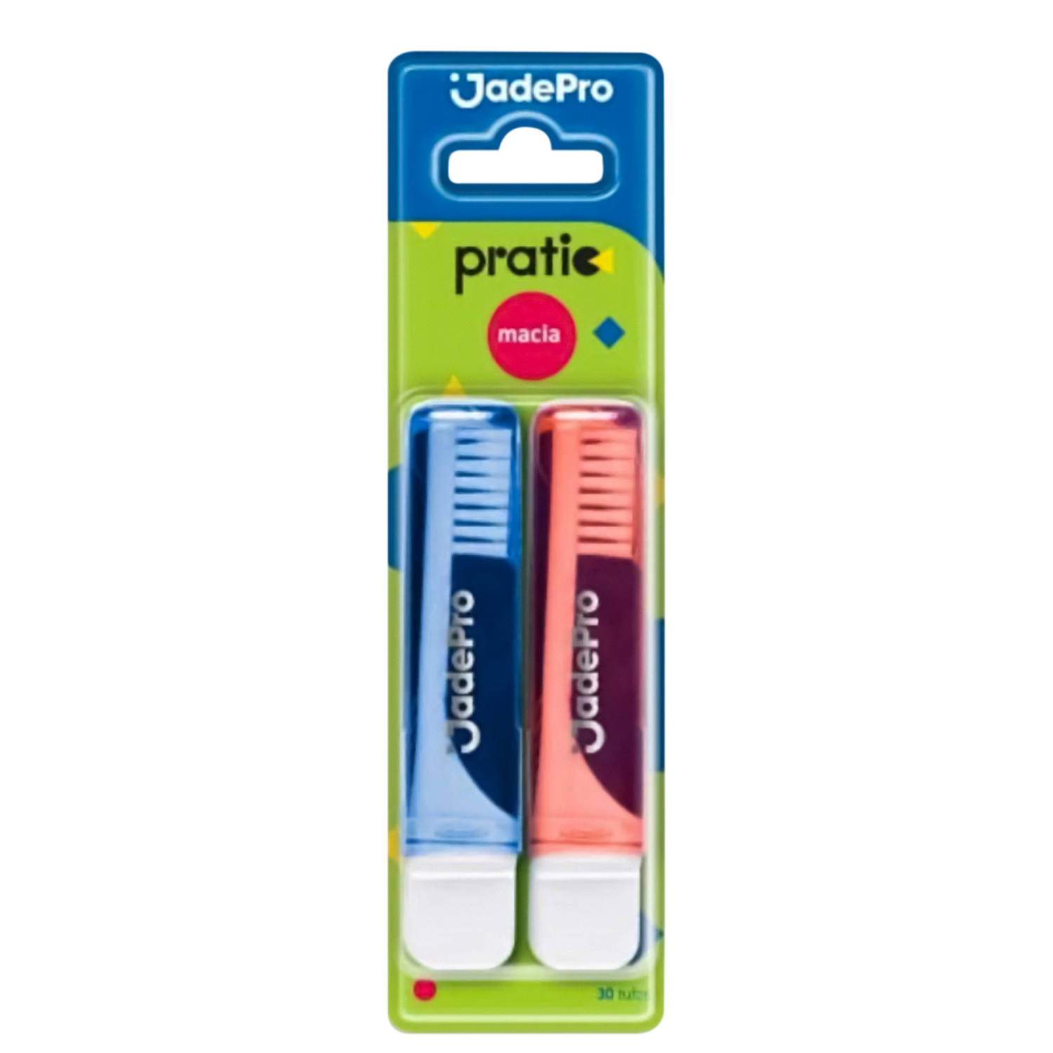 Kit Jadepro Escovas de Dentes Pratic (2 Unidades)
