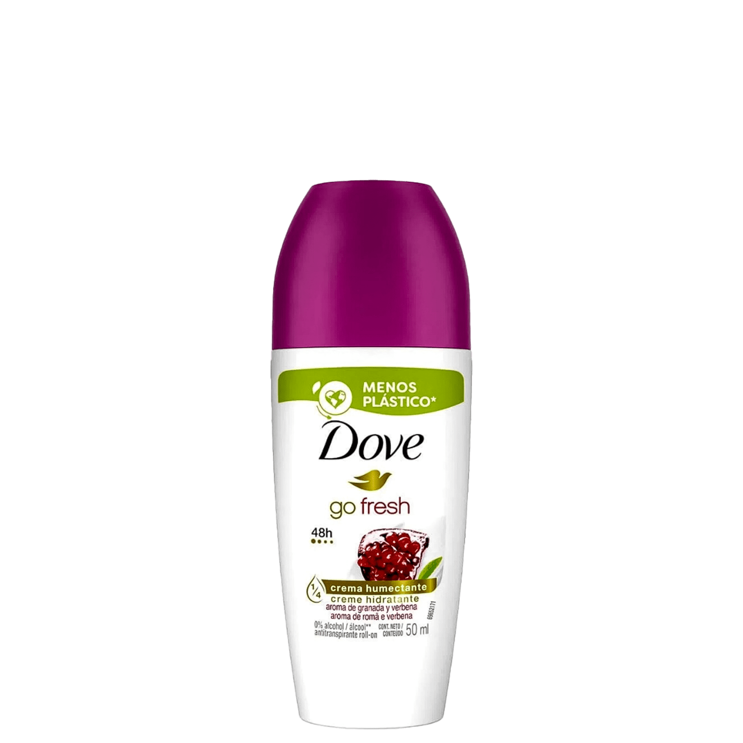 Dove Go Fresh Romã e Verbena - Desodorante Roll-On 50ml