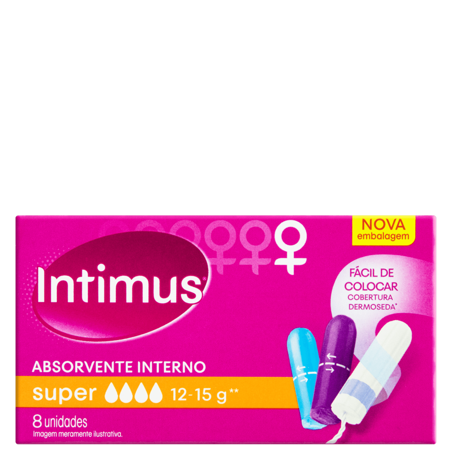 Intimus Super - Absorvente Interno (8 Unidades)