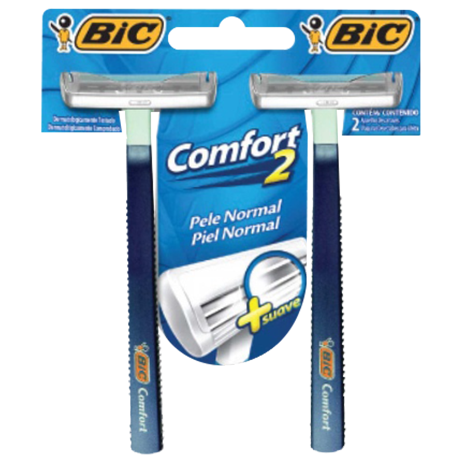 Bic Comfort 2 Twin Pele Normal - Aparelho de Barbear (2 Unidades)