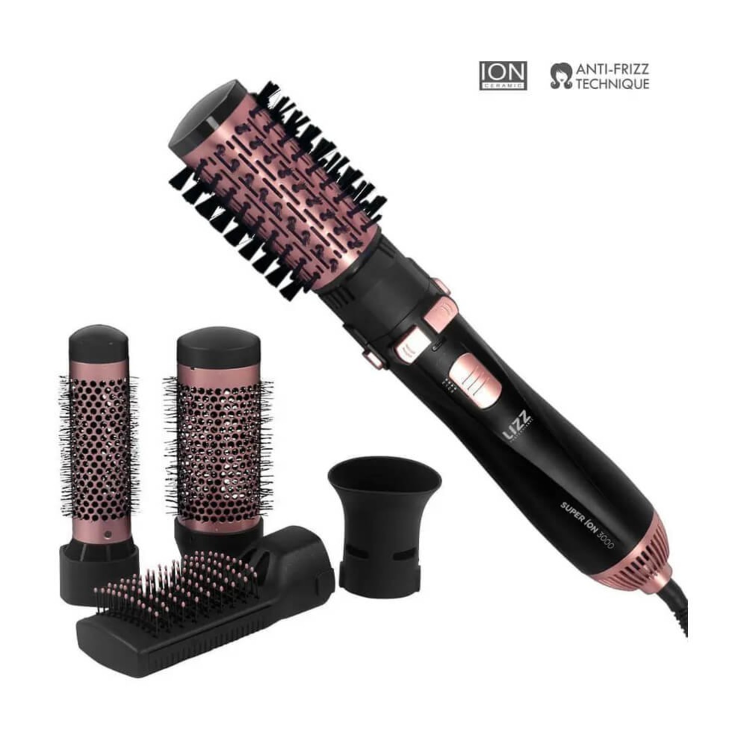 Lizz Profissional 5x1 Super - Escova Multifuncional