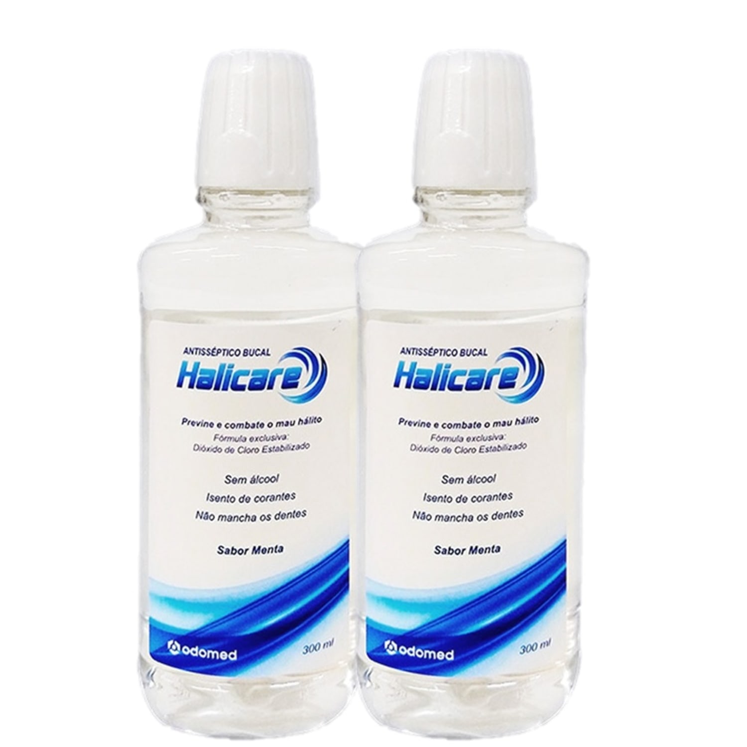 Kit Odomed Halicare Enxaguante Bucal Antisséptico (2 Unidades)