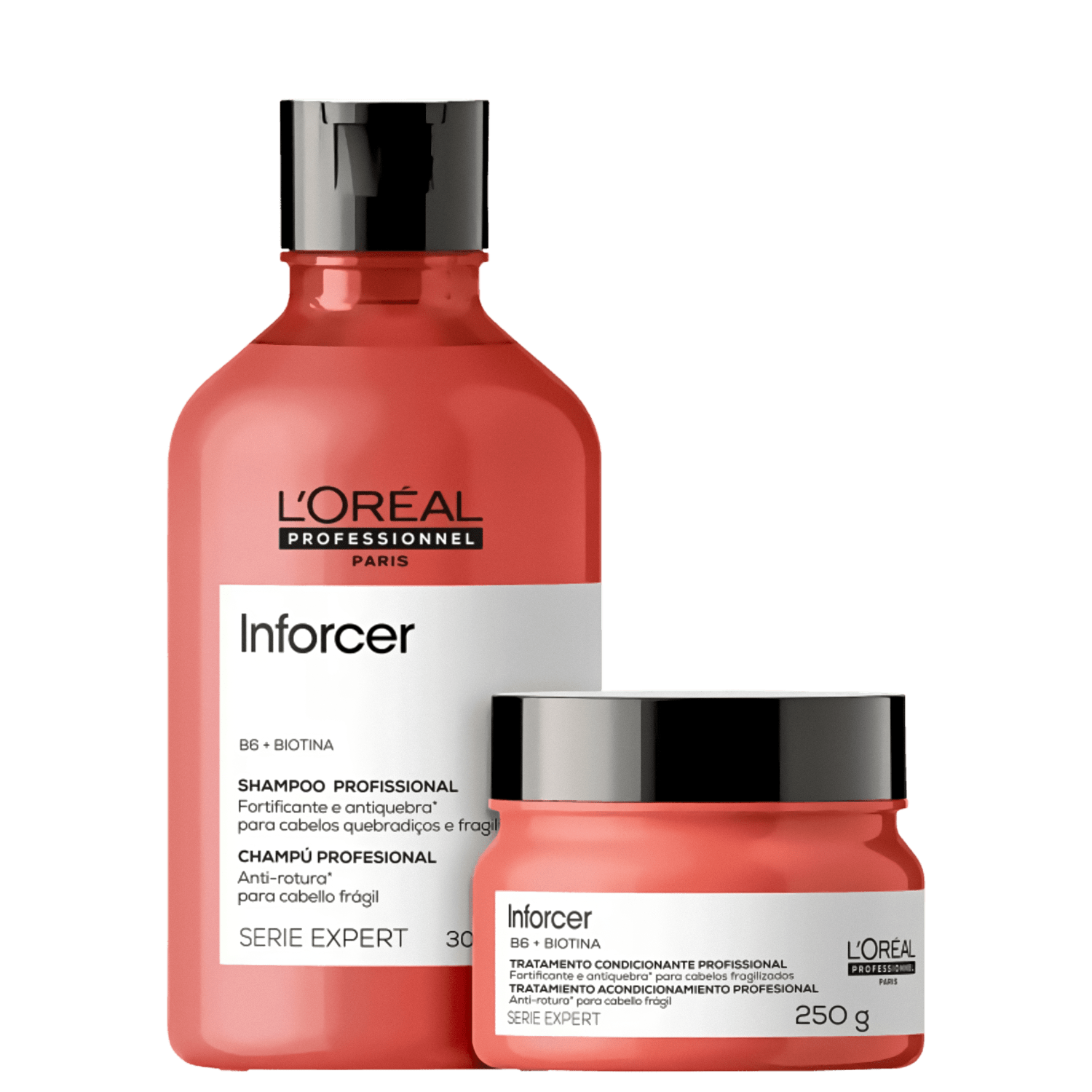 Kit L'Oréal Professionnel Inforcer Duo Treatment (2 Produtos)