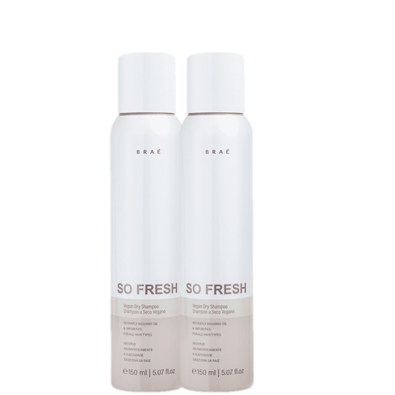 Kit Braé So Fresh Shampoo a Seco Duo (2 Unidades)