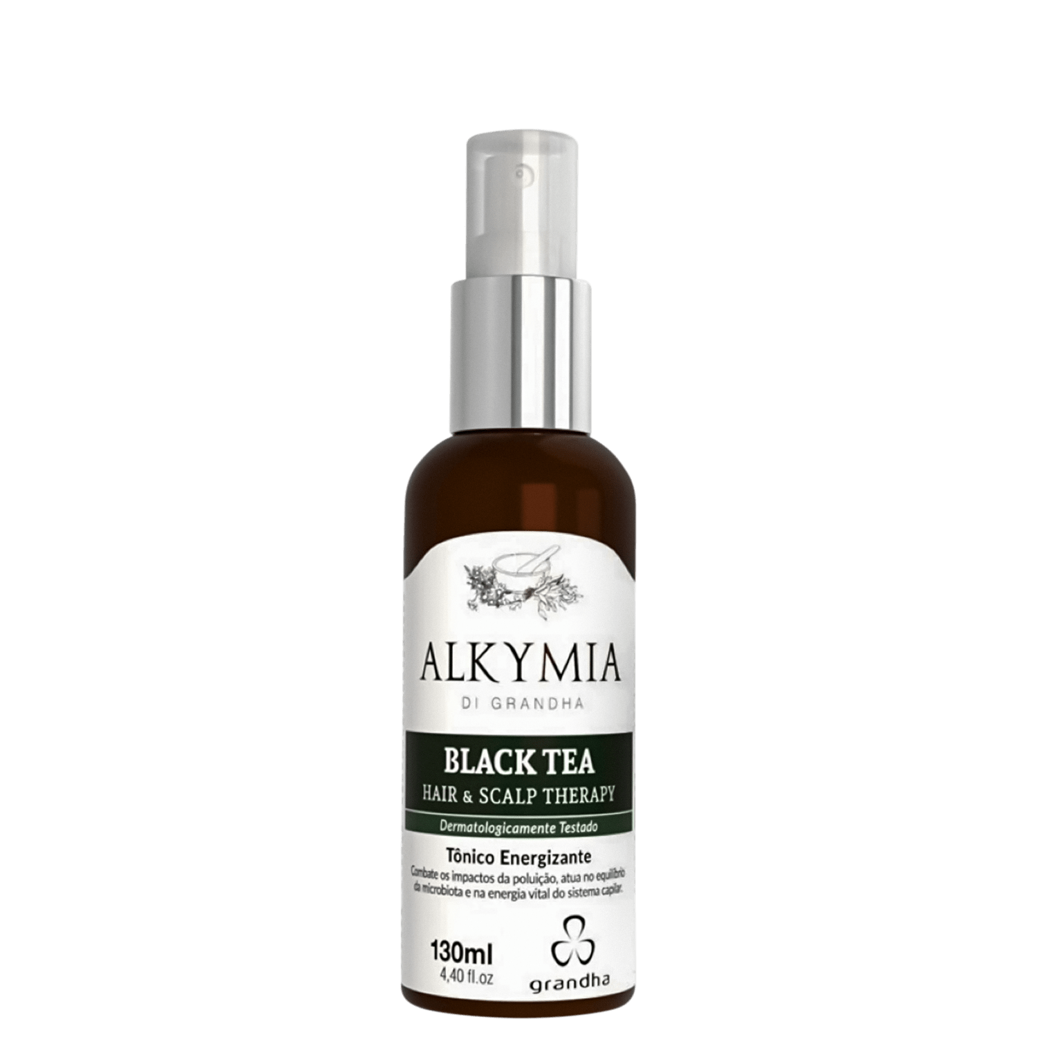 Grandha Alkymia Black Tea - Tônico Energizante Capilar 130ml