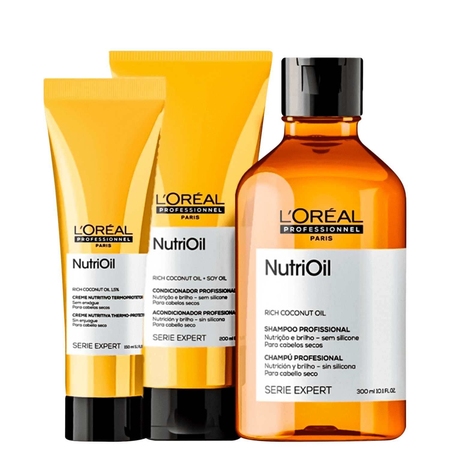 Kit L'Oréal Professionnel Serie Expert NutriOil Power Nutrição (3 Produtos)