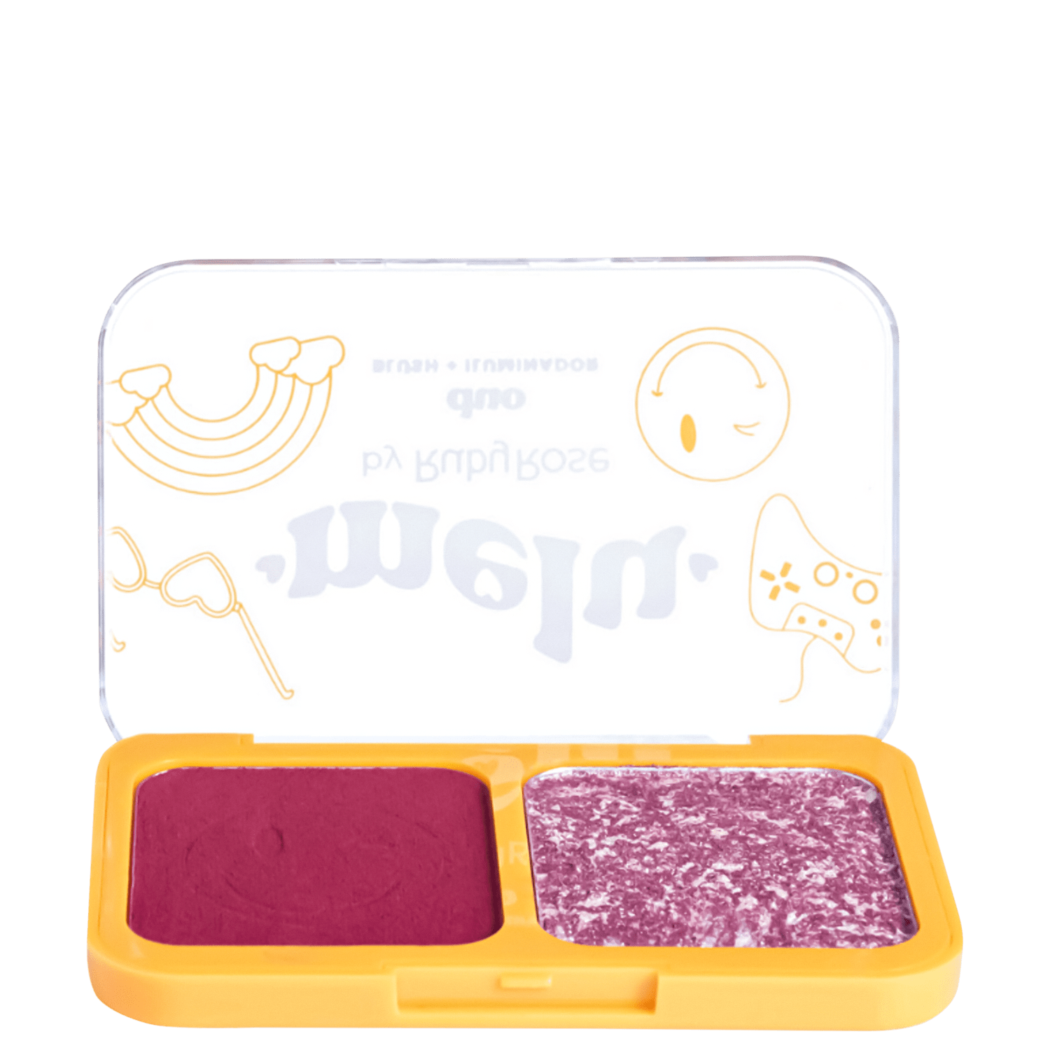 Ruby Rose Melu Levitating - Duo Blush + Iluminador 6g