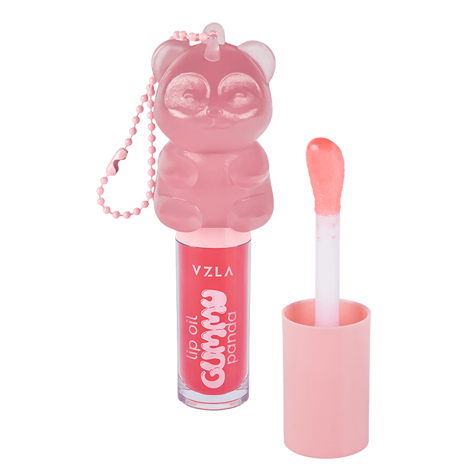 Vizzela Cosméticos Gummy Panda Rosa Natural - Lip Oil 6ml