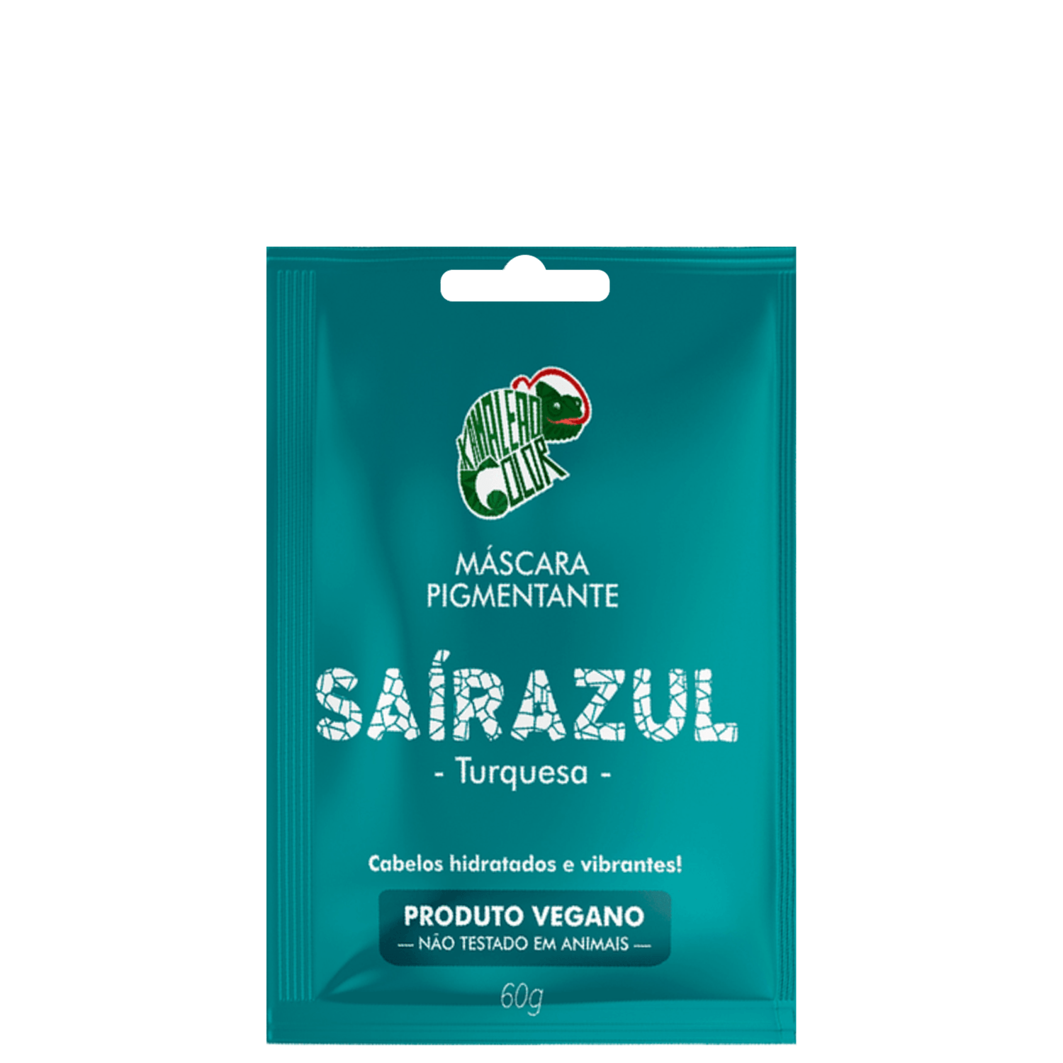 Kamaleão Color Saírazul - Máscara Pigmentante 60g