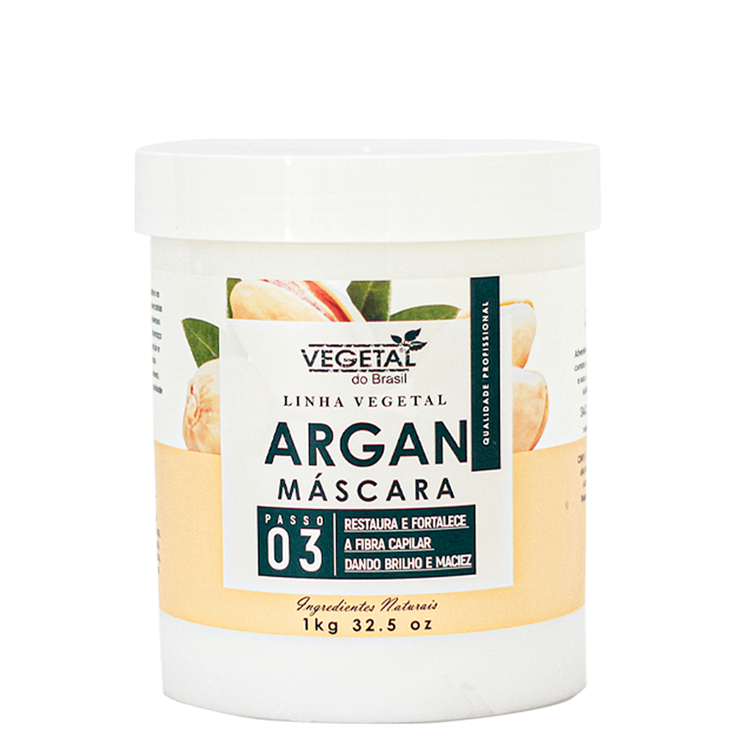 Vegetal do Brasil Linha Vegetal Argan Passo 03 - Máscara Capilar 1kg