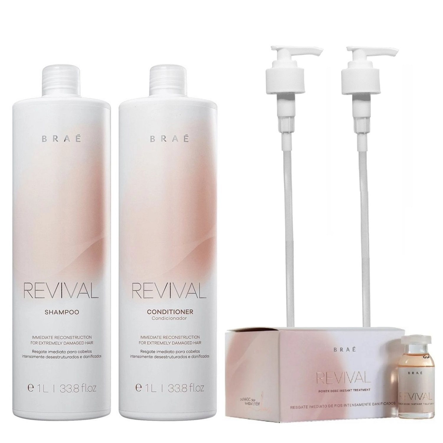 Kit Braé Revival Professional (3 Produtos)