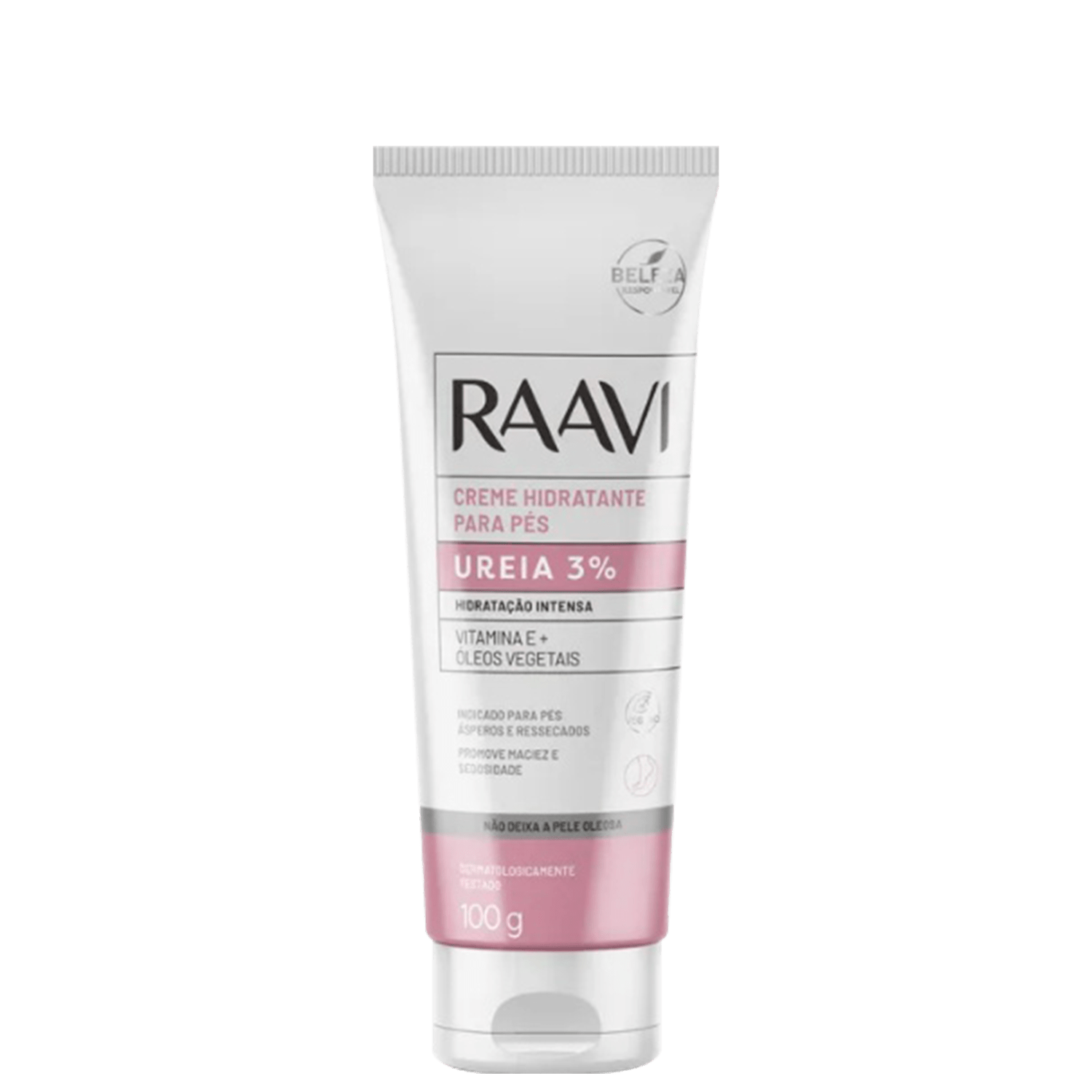 Raavi Ureia Spa Care - Creme Hidratante para Pés 100g