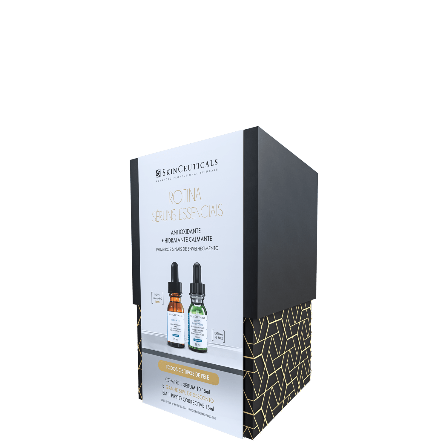 Kit SkinCeuticals Rotina Séruns Essenciais Serum 10 + Phyto Corrective (2 Produtos)