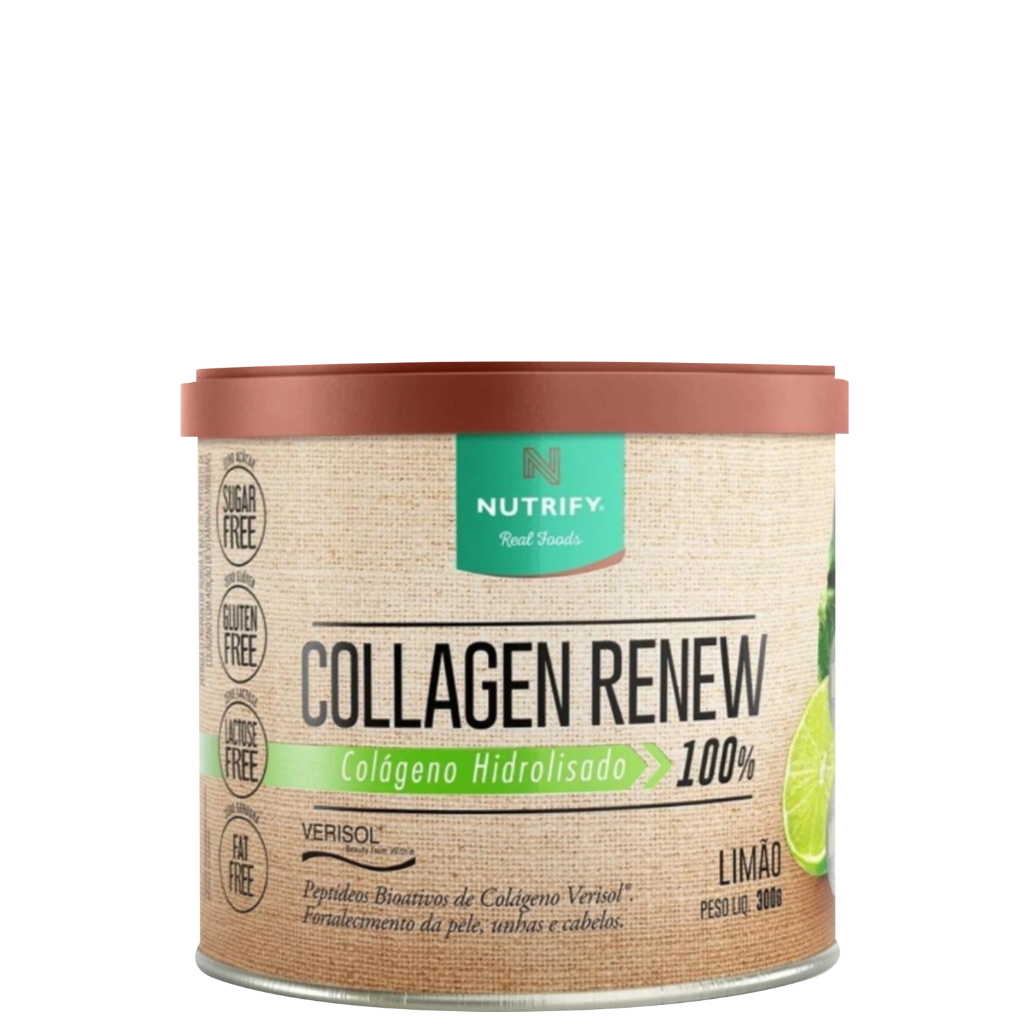 Nutrify Collagen Renew Limão - Colágeno Hidrolisado 300g
