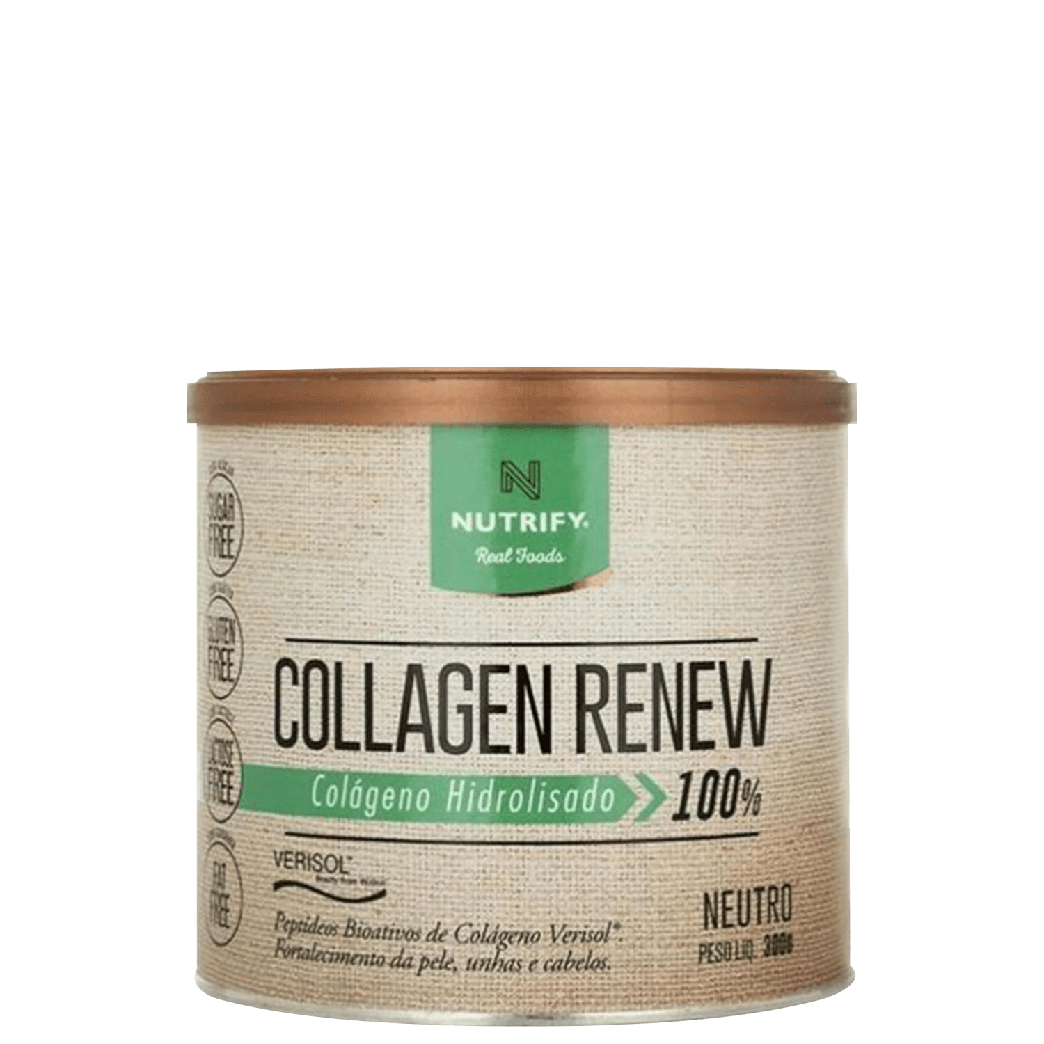 Nutrify Collagen Renew Neutro - Colágeno Hidrolisado 300g