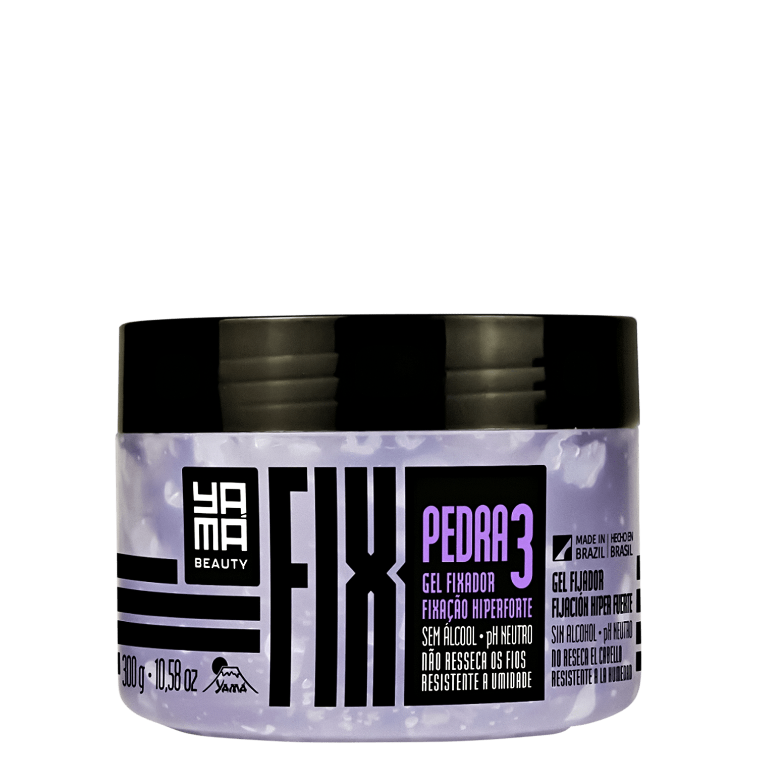 Yamá Beauty Fix Pedra 3 - Gel Fixador 300g