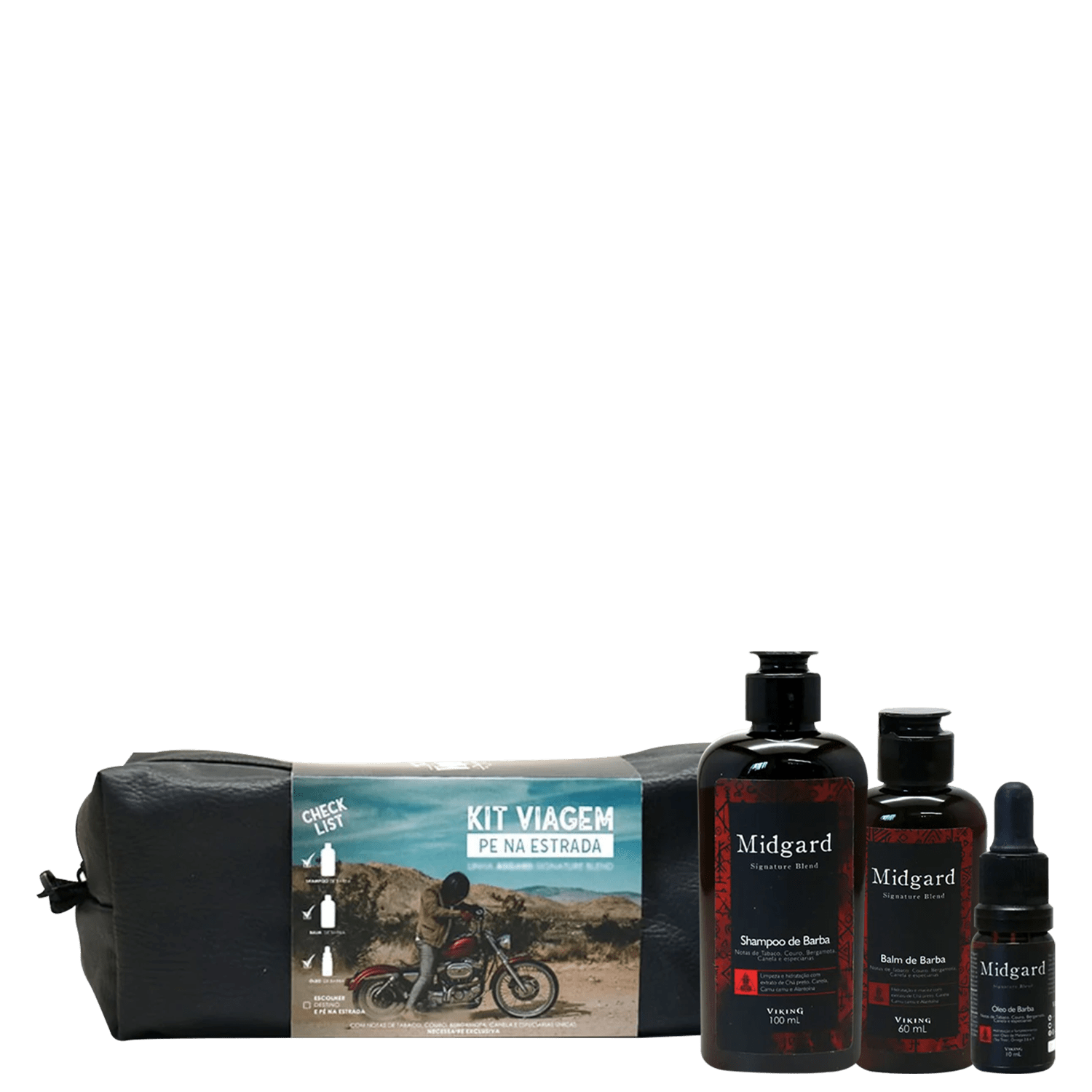 Kit Viking Midgard Pé na Estrada (4 Produtos)