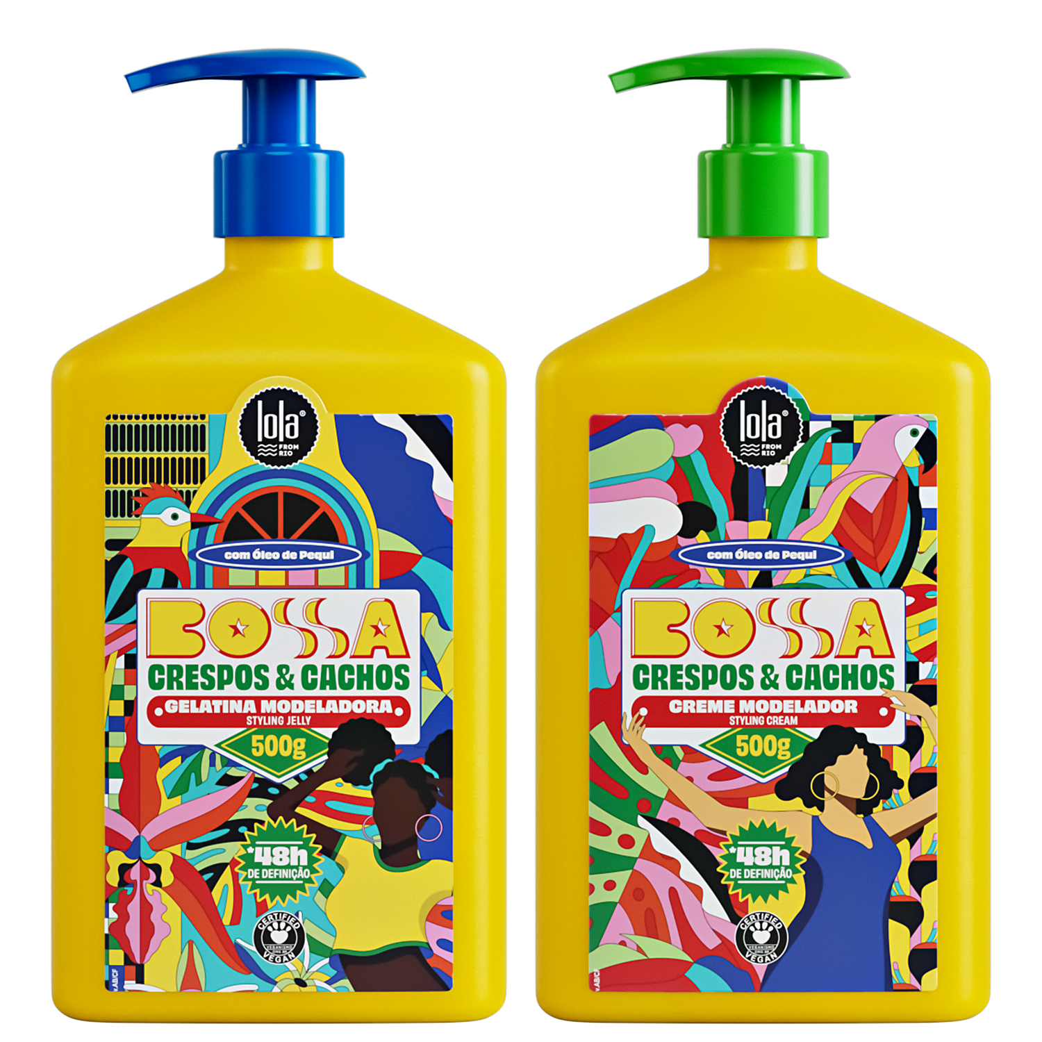 Kit Lola From Rio Bossa Crespos & Cachos Finalizador (2 Produtos)