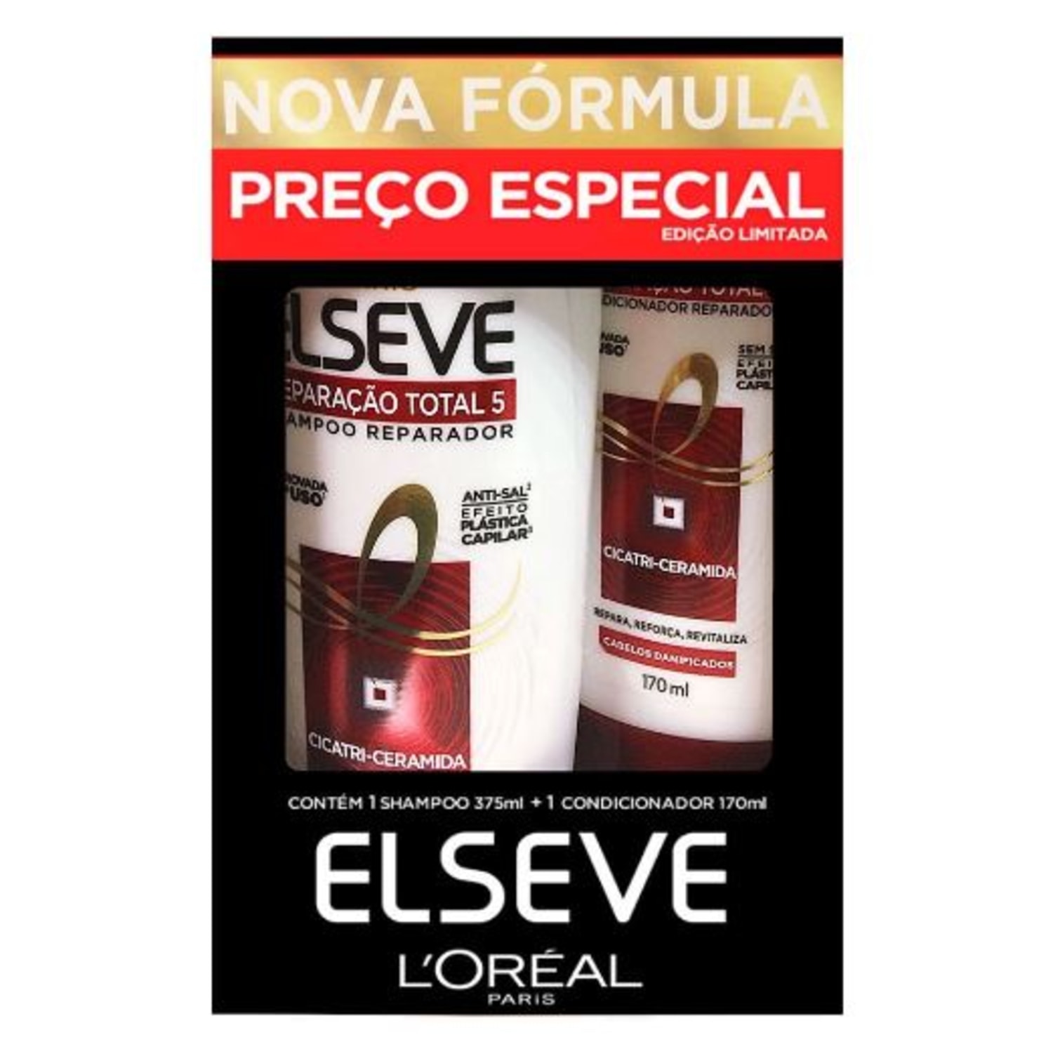 Kit Elseve Reparação Total 5 Essential Duo (2 Produtos)