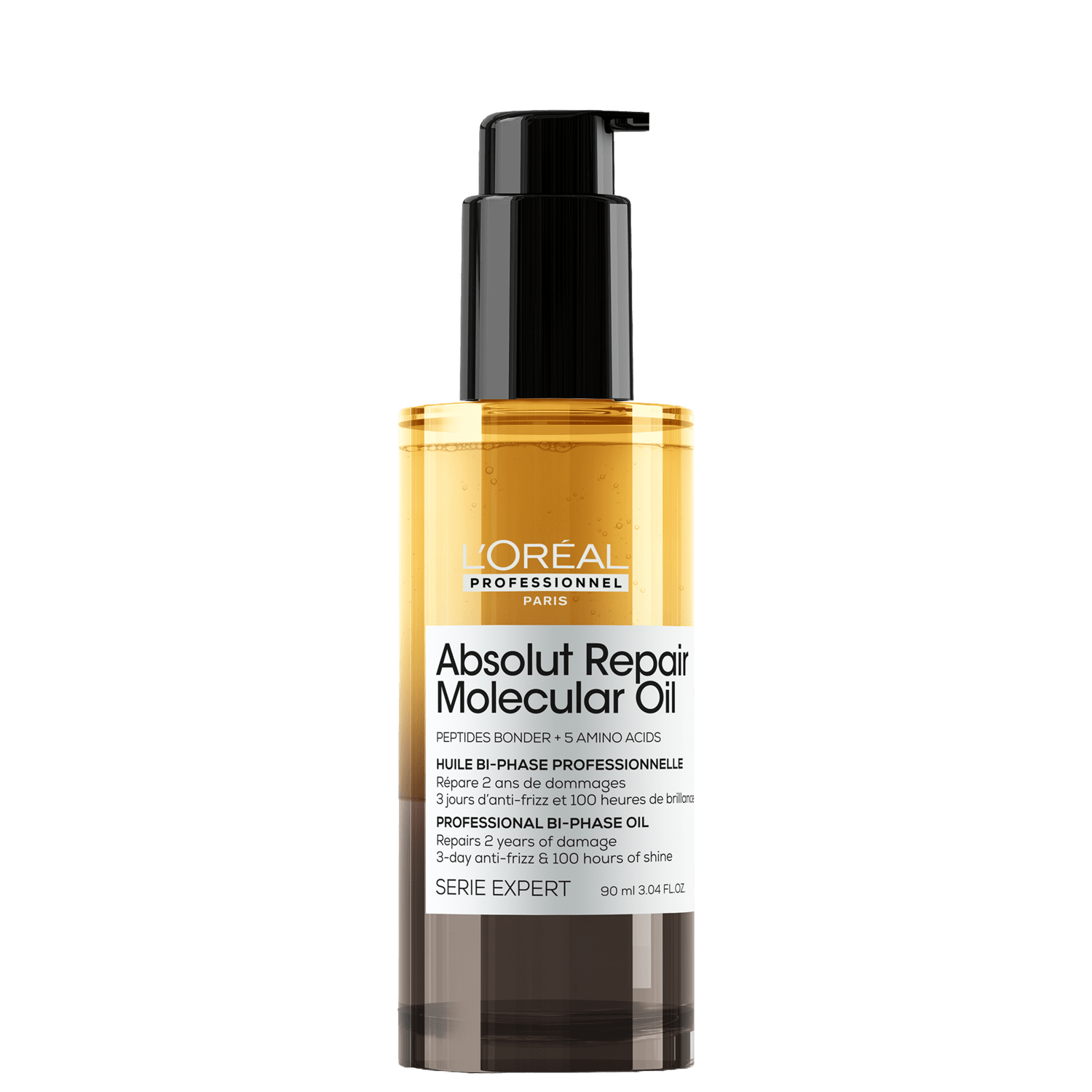 L'Oréal Professionnel Absolut Repair Molecular Oil - Óleo Capilar Bifásico 90ml