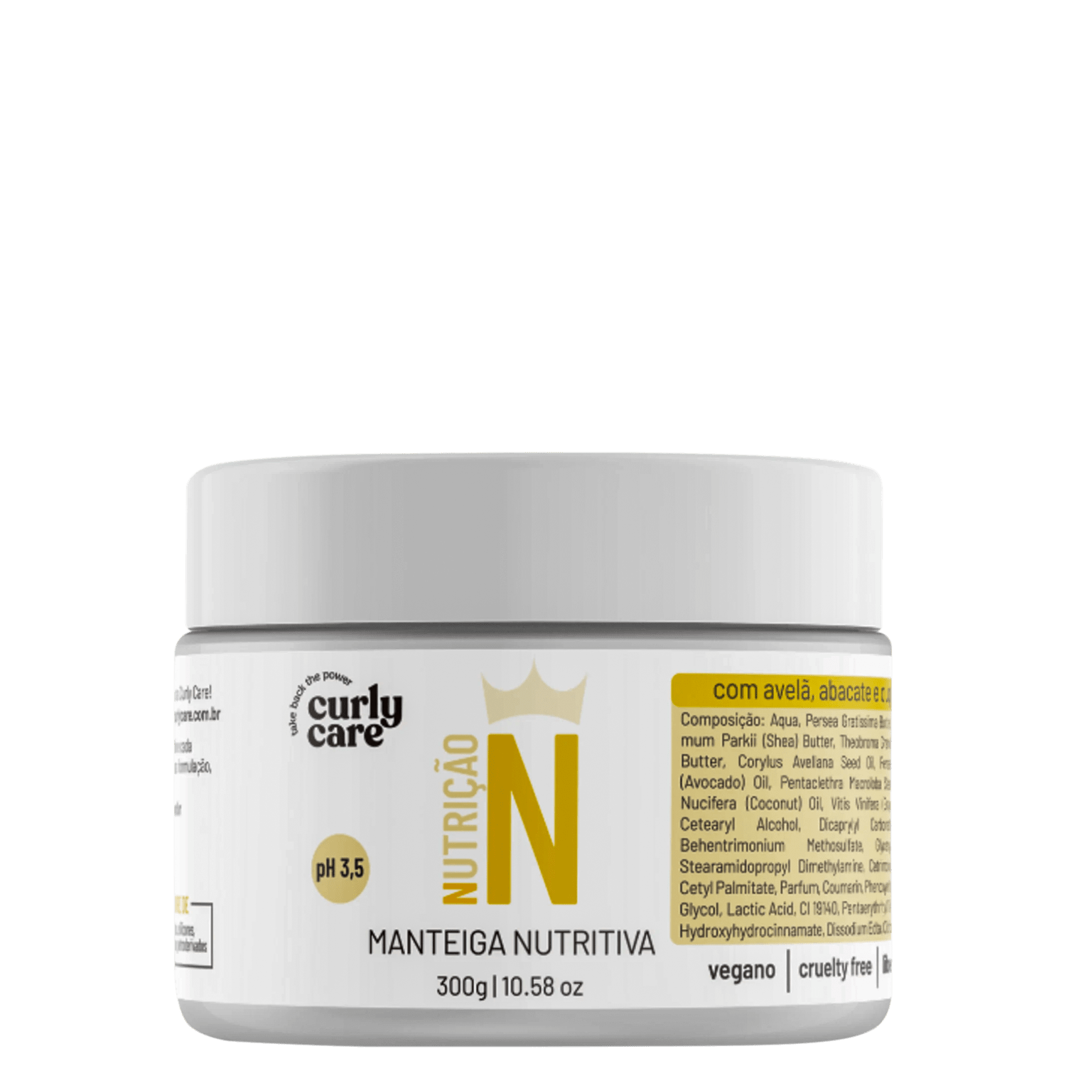 Curly Care Nutrição N - Manteiga Hidratante Capilar 300g