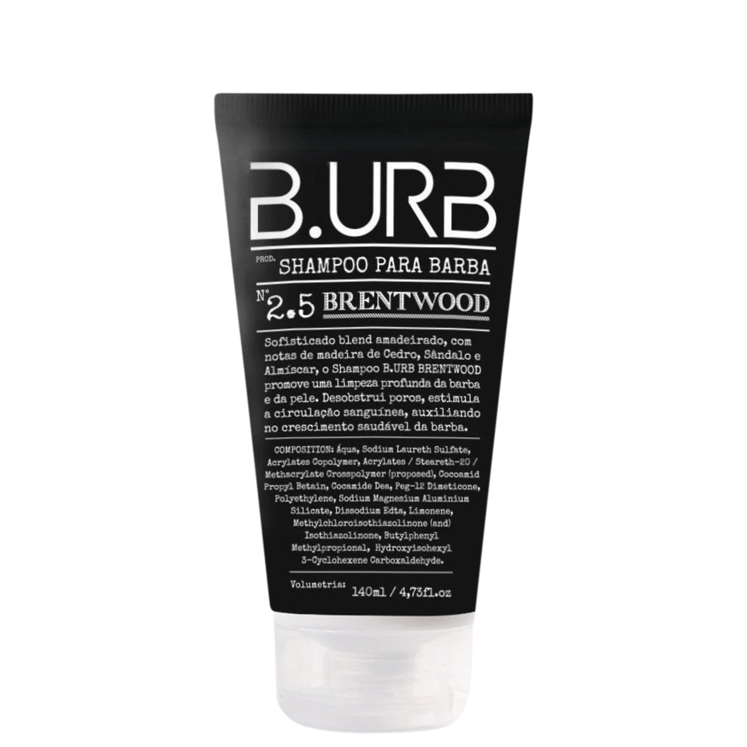 B.URB Brentwood - Shampoo para Barba 140ml