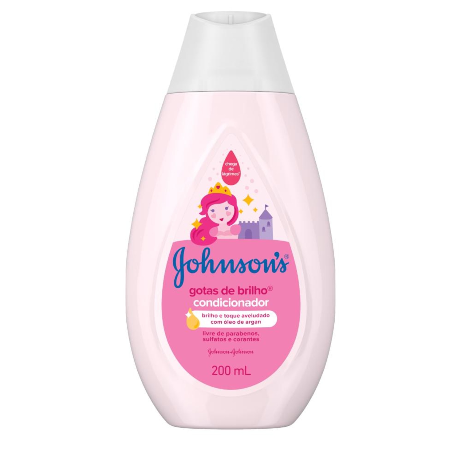 Condicionador Gotas de Brilho Johnson's Baby 200ml