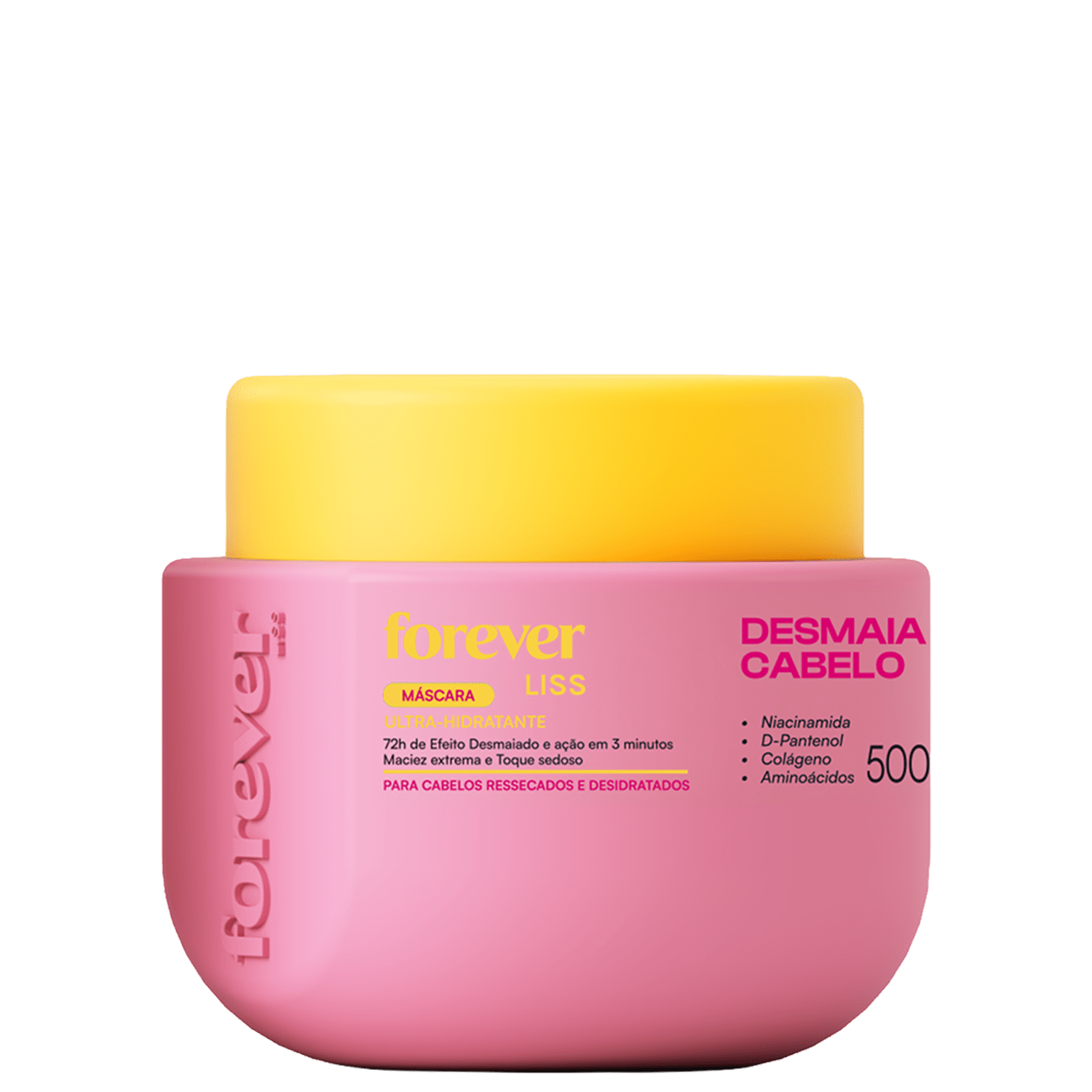 Forever Liss Desmaia Cabelo - Máscara Capilar 500g