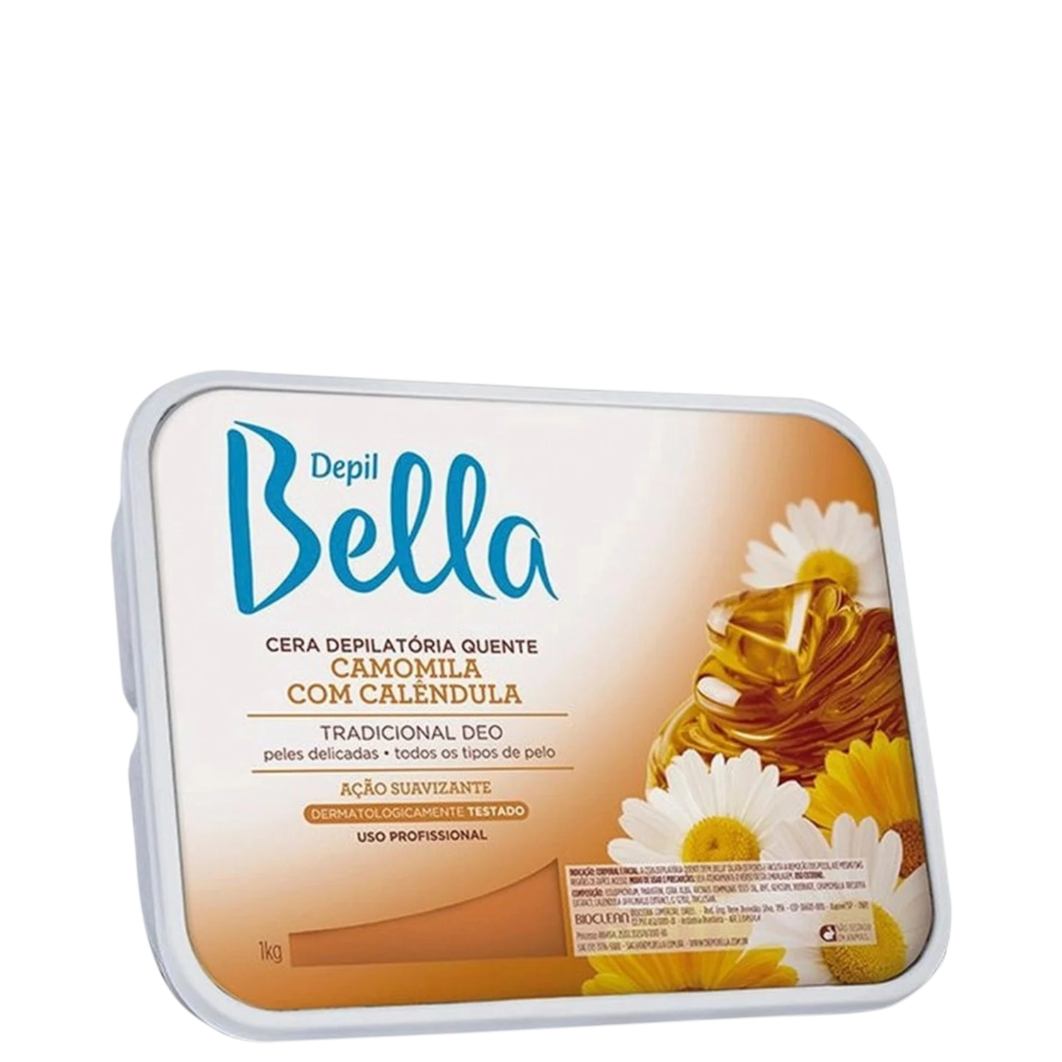 Depil Bella Camomila e Calêndula - Cera Depilatória 1Kg