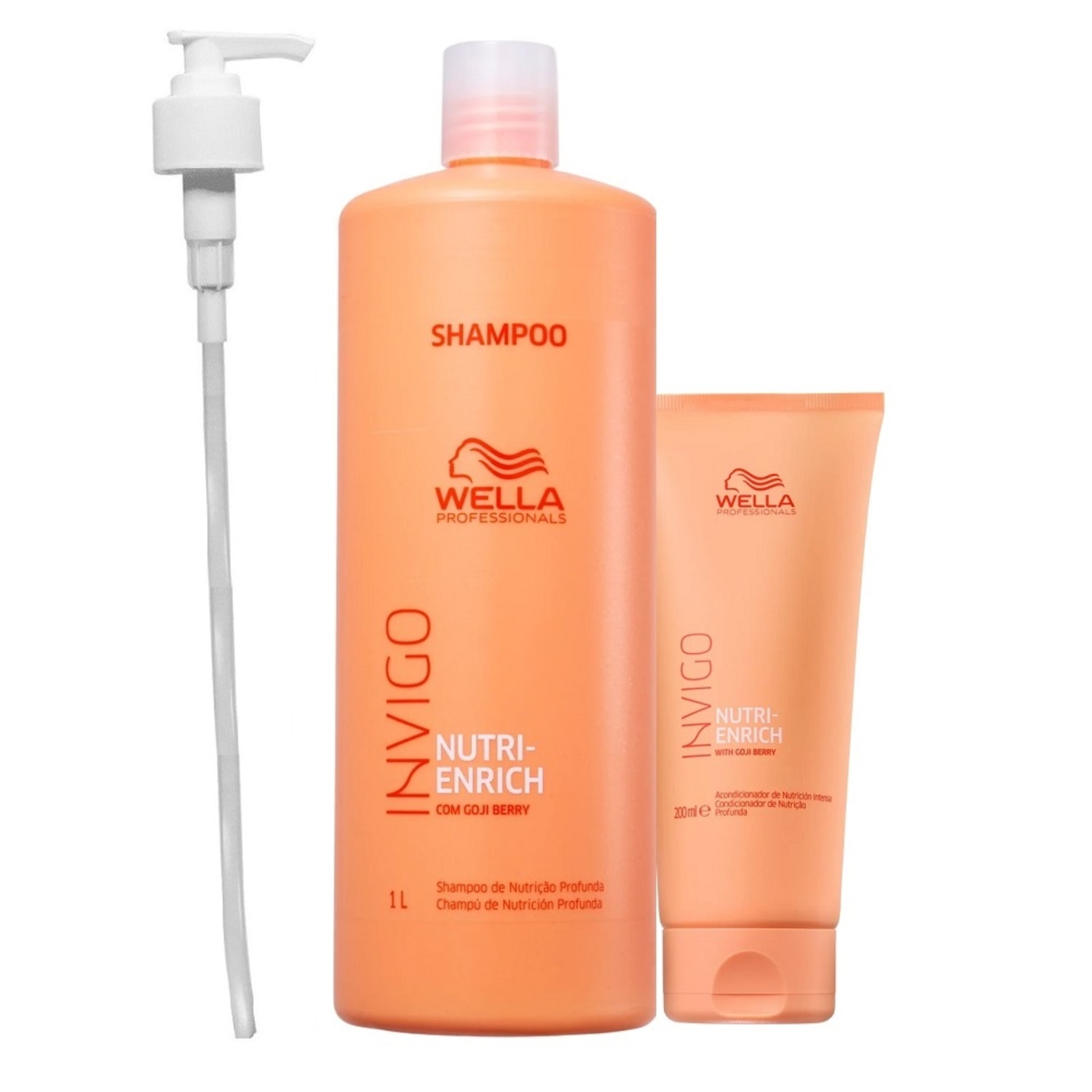 Kit Wella Professionals Invigo Nutri-Enrich + Válvula (2 Produtos)