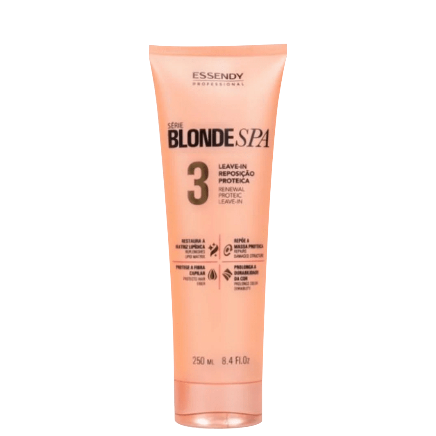 Essendy Série Blonde Spa Reposição Protéica - Leave-in Protetor Térmico 250ml